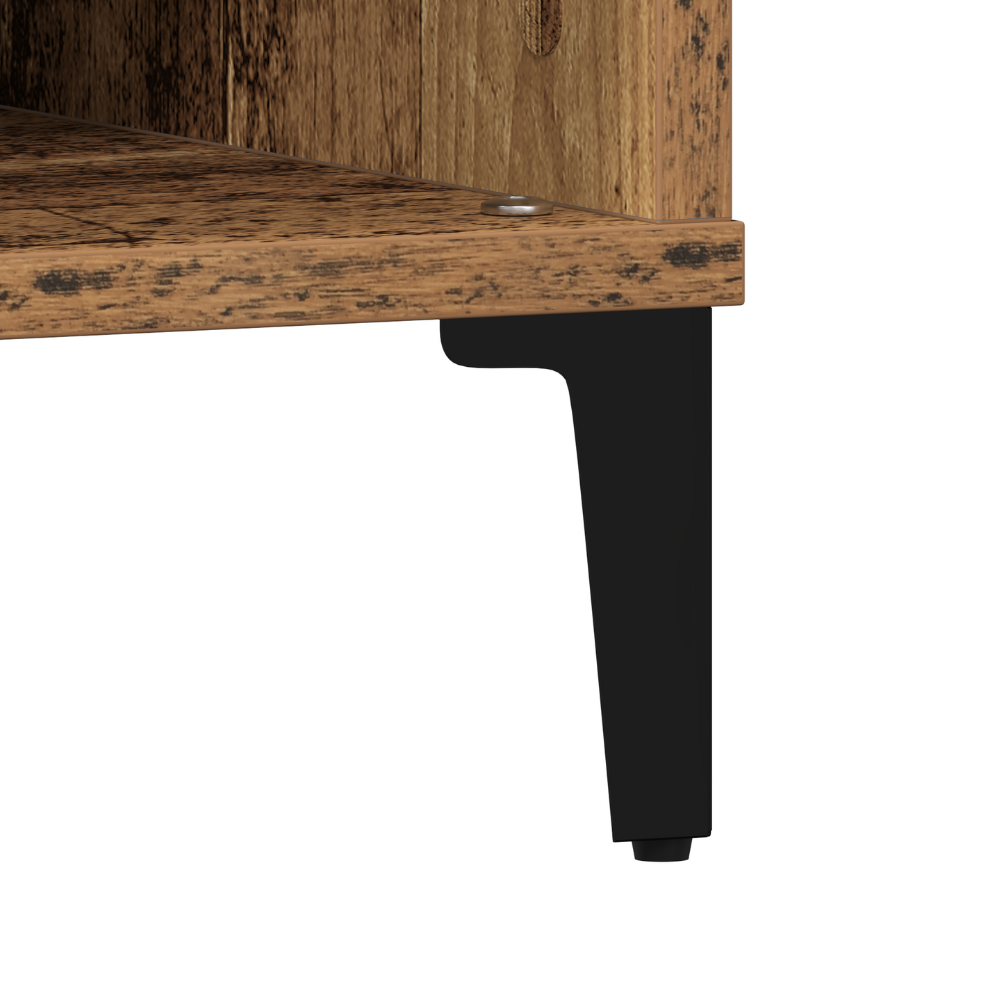 Kaffebord Gammelt Træ 60X60X30 Cm Ingeniørtræ