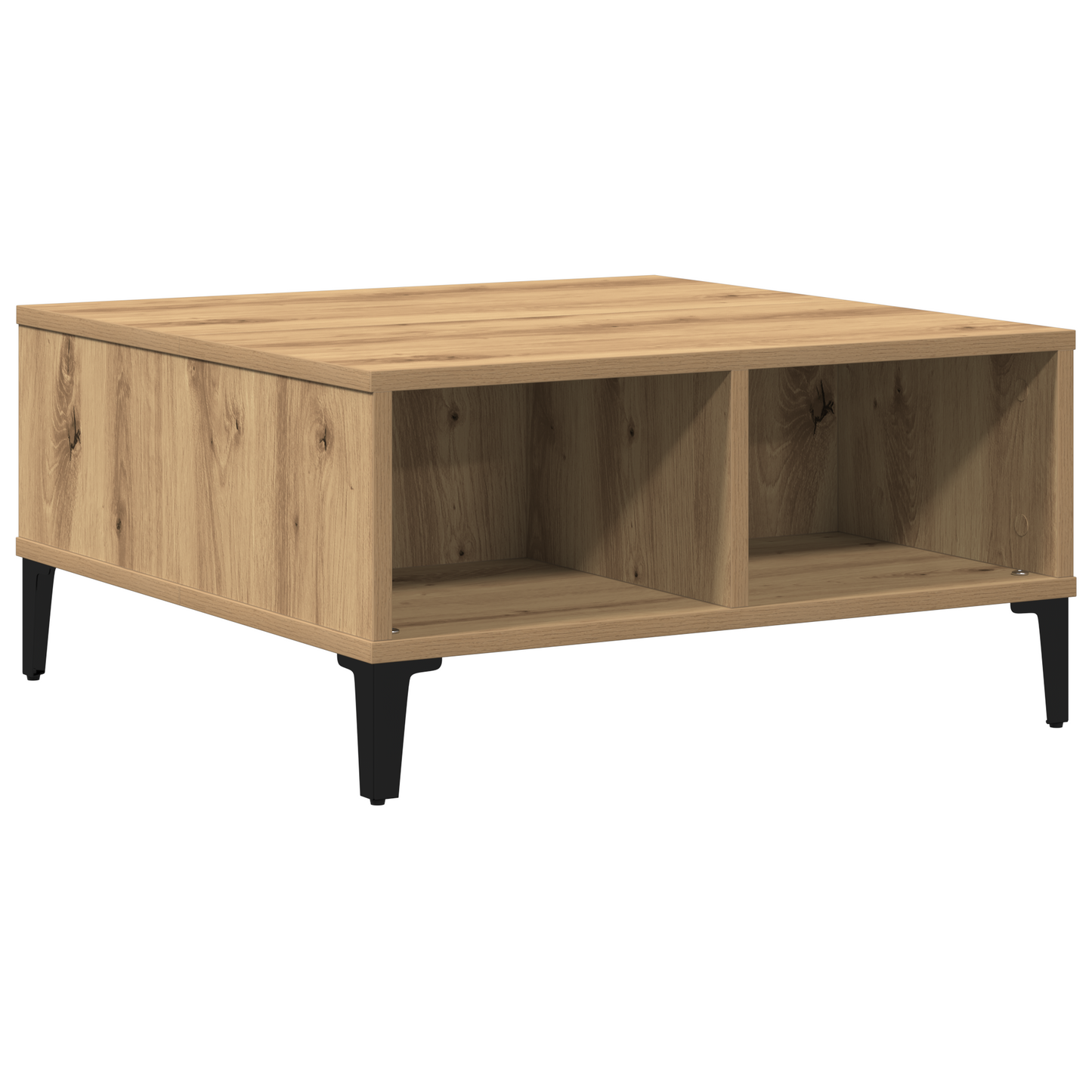 Sofabord Artisan Eg 60X60X30 Cm Konstrueret Træ