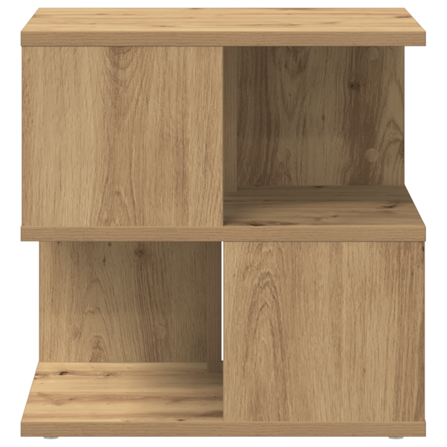 Artisan Sidebord I Eg 40X40X40 Cm - Konstrueret Træ