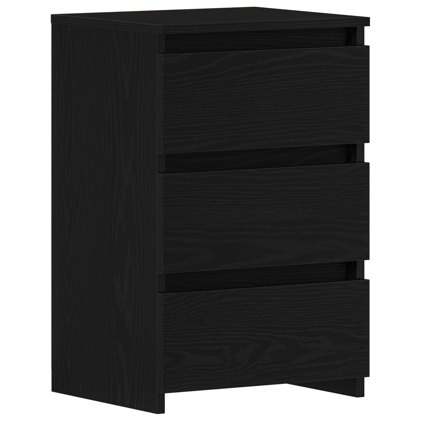 Sengestel Sort Eg 40X35X62,5 Cm Konstrueret Træ