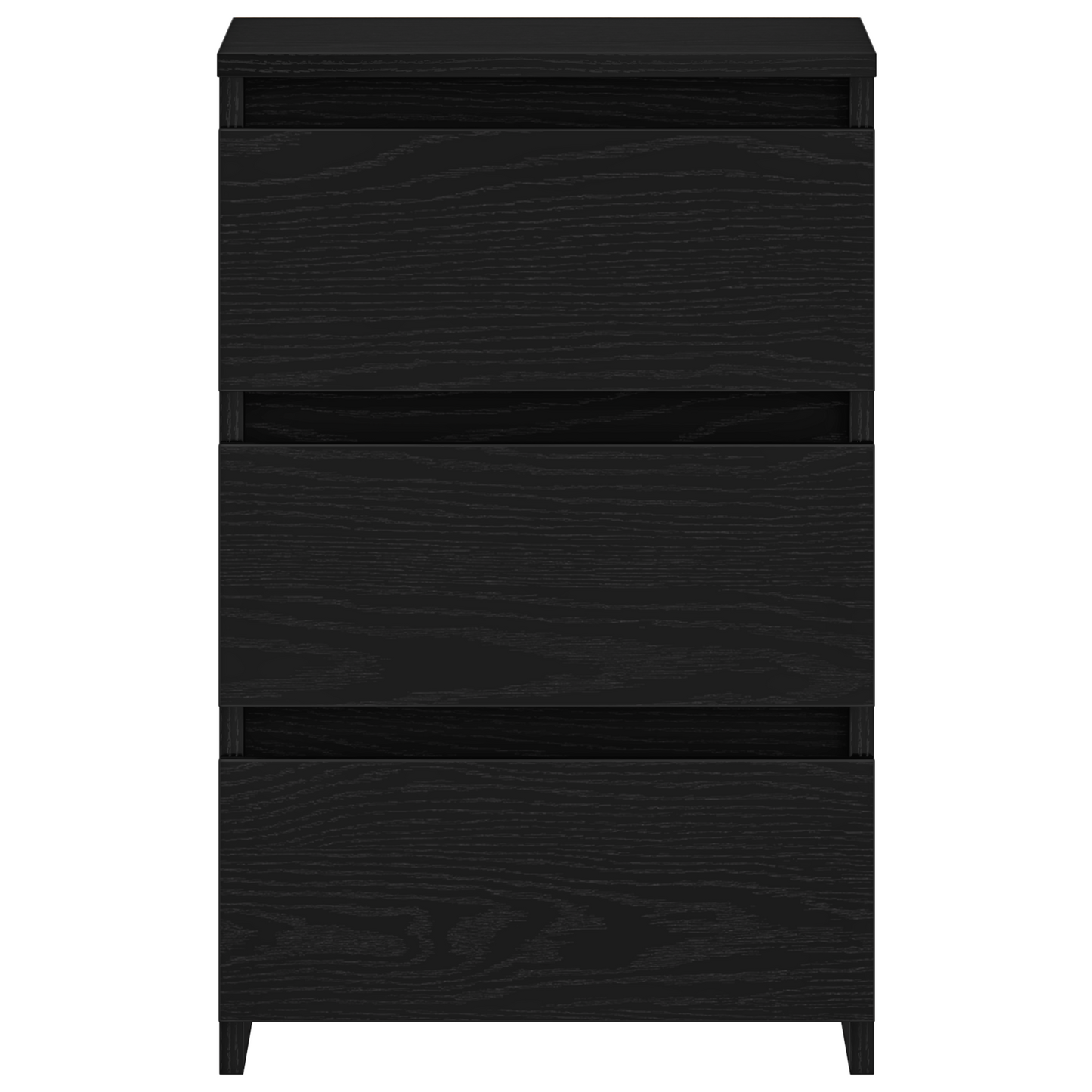 Sengestel Sort Eg 40X35X62,5 Cm Konstrueret Træ