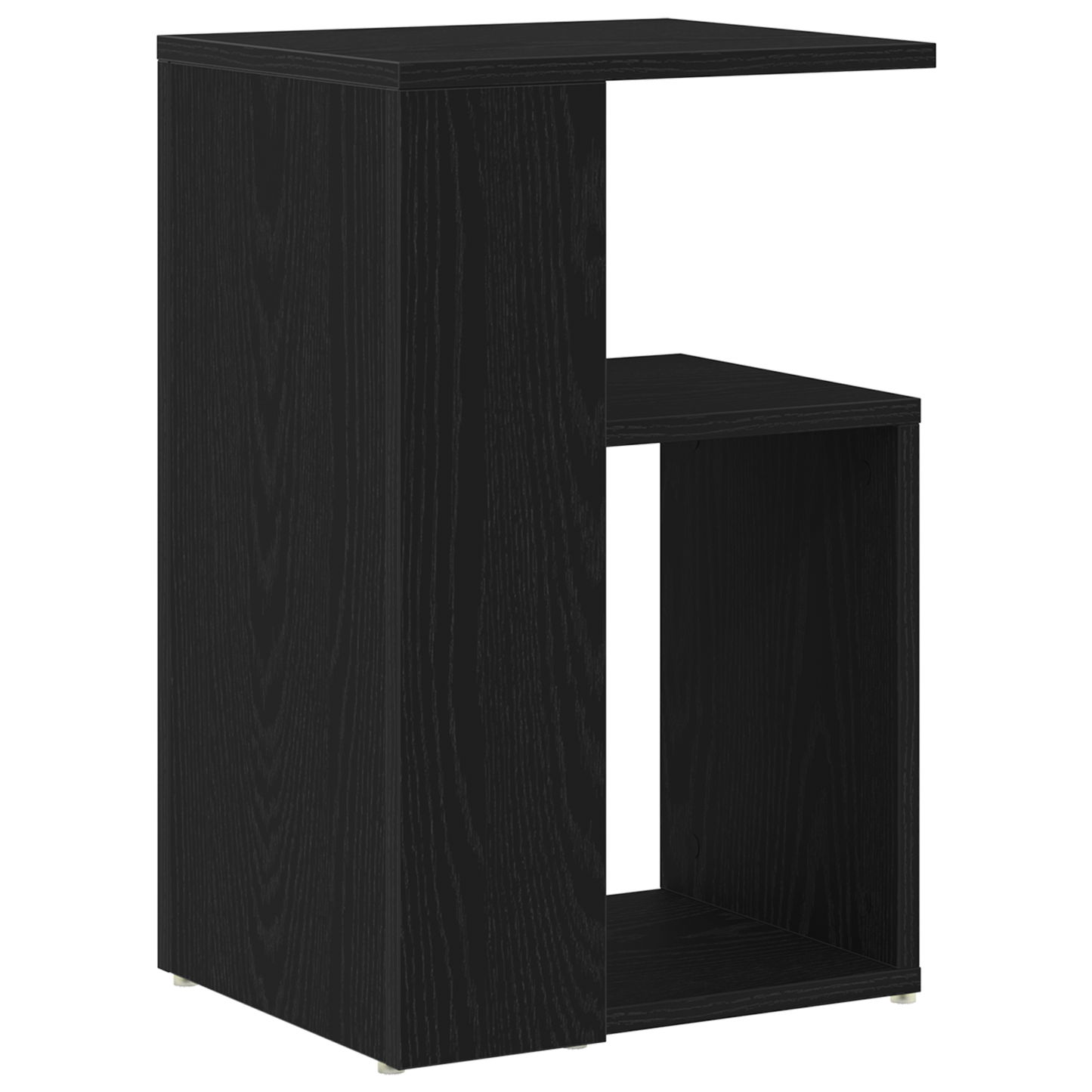 Sidebord Sort Eg 36X30X56 Cm Konstrueret Træ
