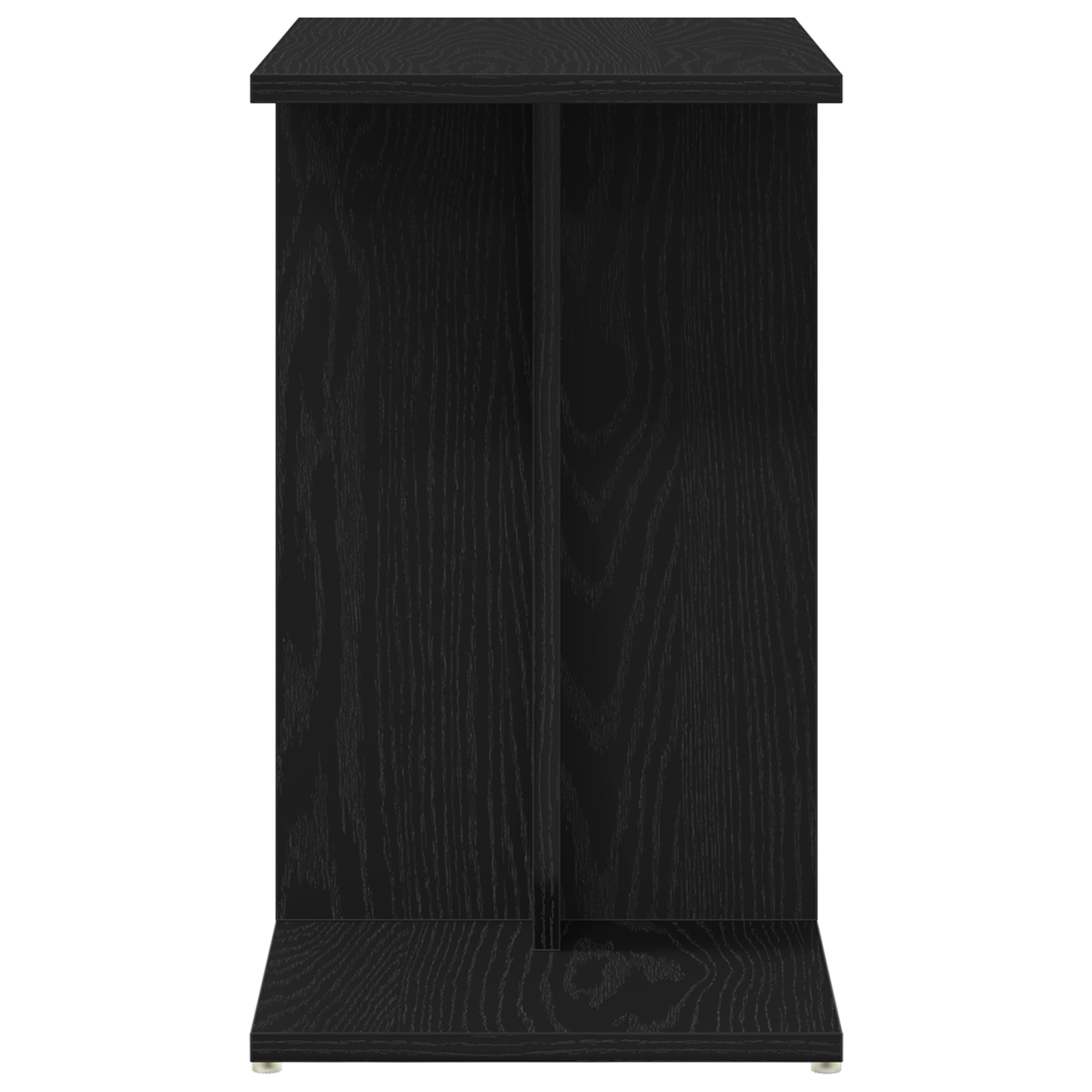 Sidebord, Sort Eg, 50X30X50 Cm, Konstrueret Træ