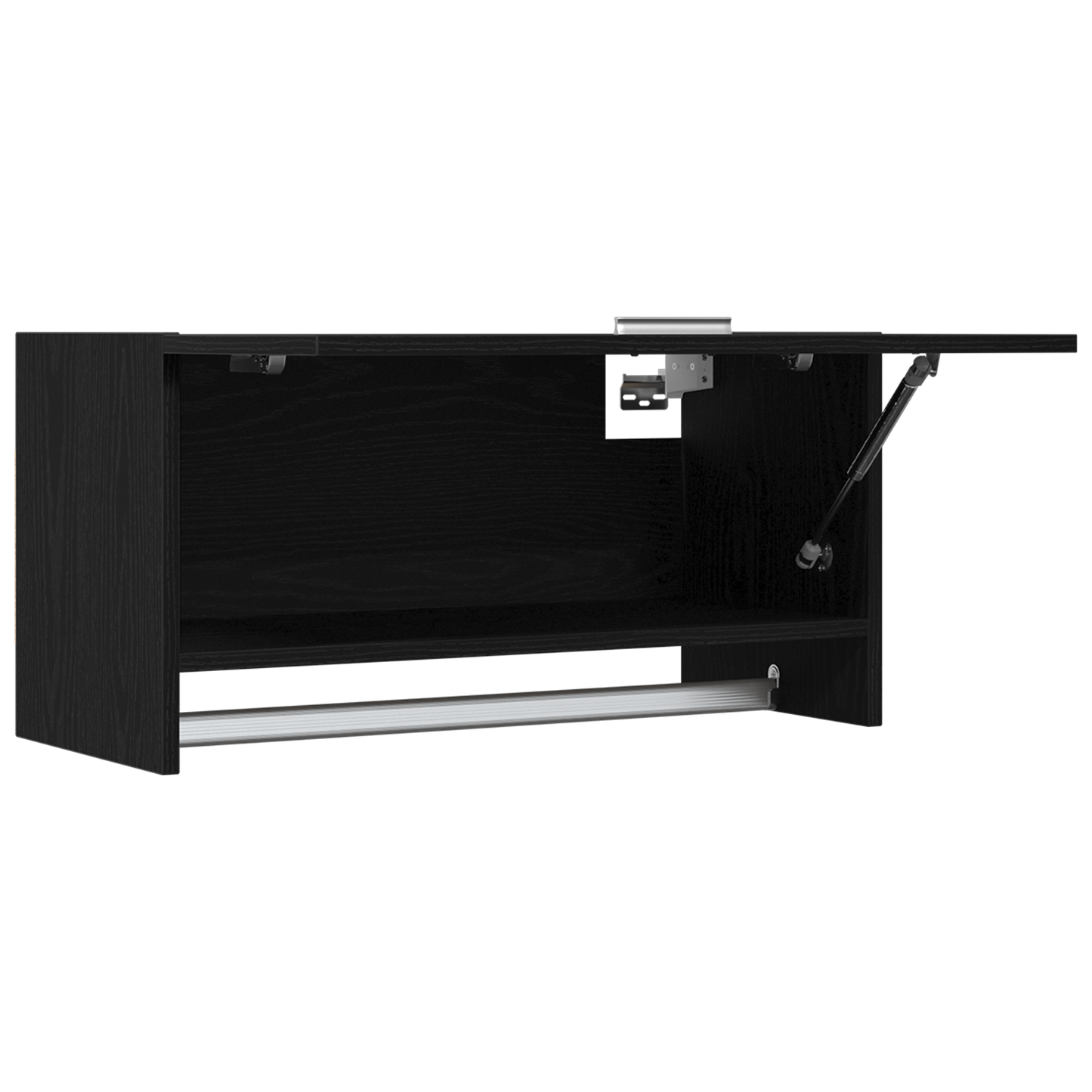 Garderobe Sort Eg 70X32,5X35 Cm - Bygget I Træ