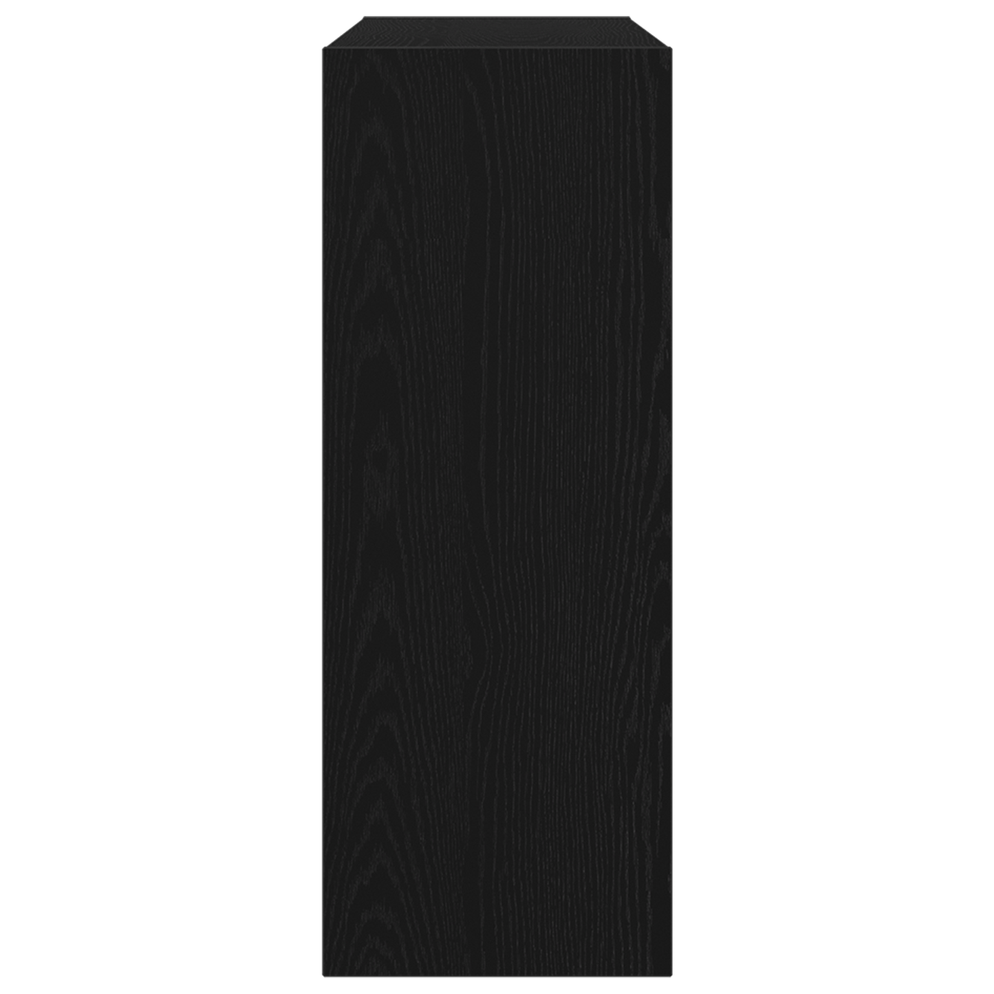 Konsolbord I Sort Eg 105X30X80 Cm Ingeniørtræ