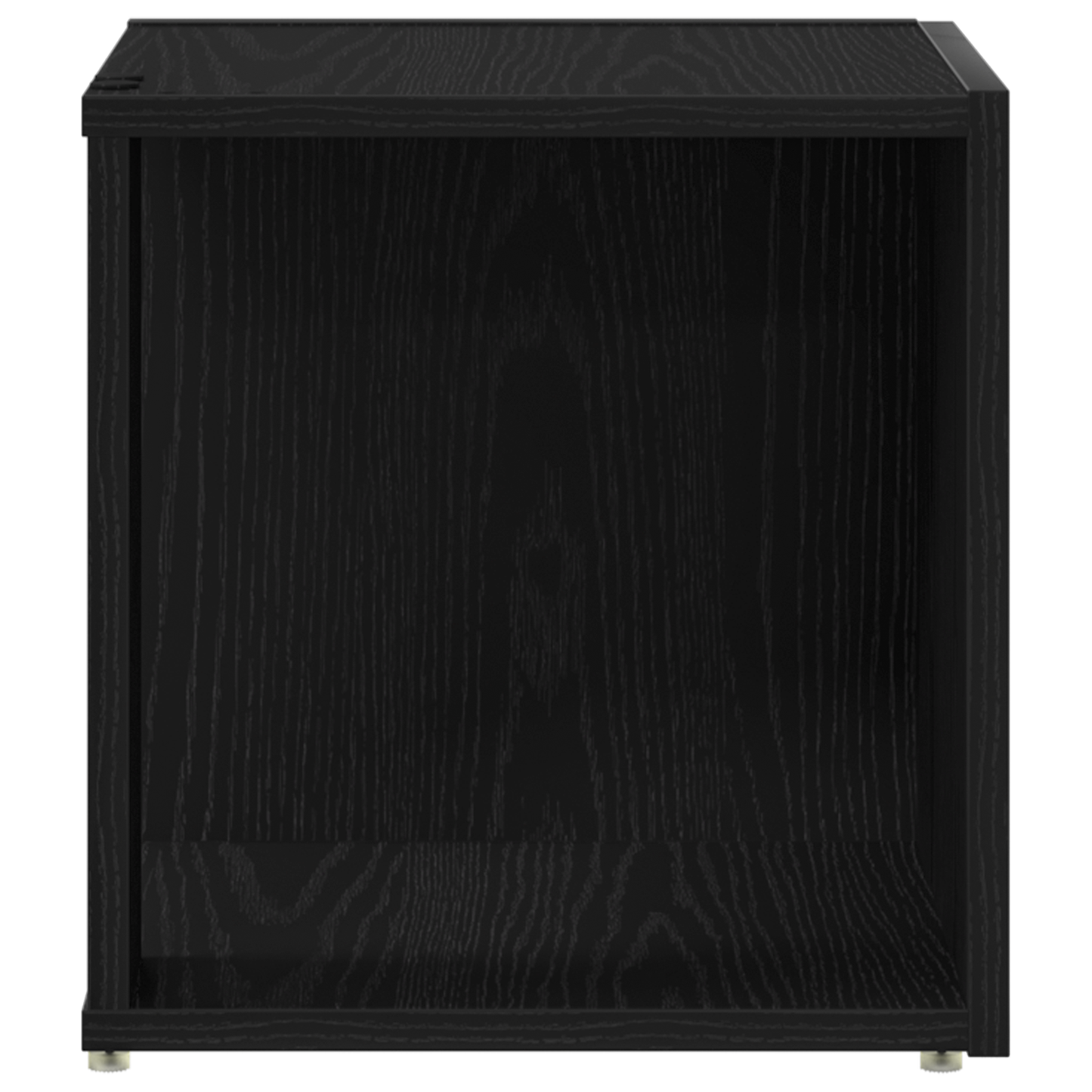 Sidebord Sort Eg 33X33X34,5 Cm Konstrueret Træ