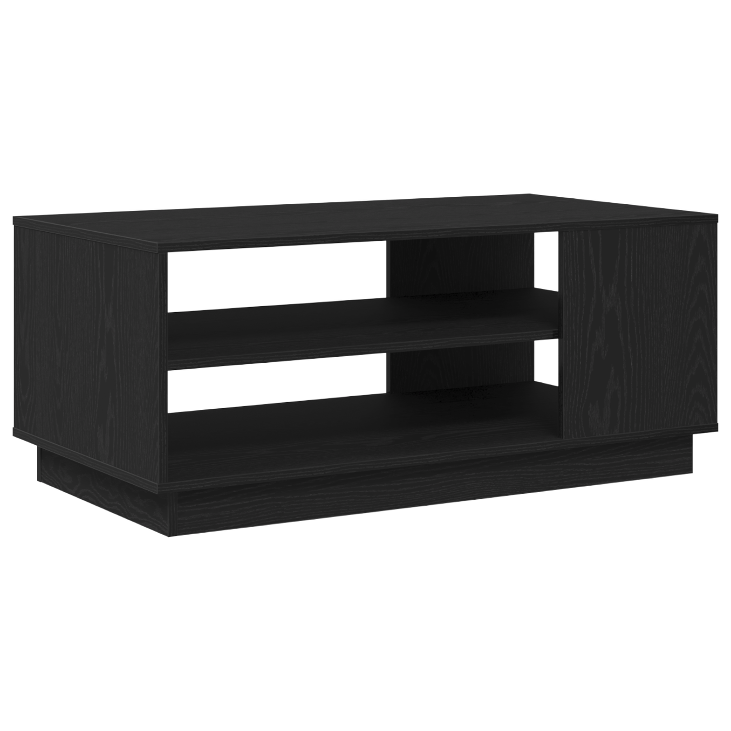 Sort Eg Sofabord 102X55X43 Cm Lavet Af Konstrueret Træ