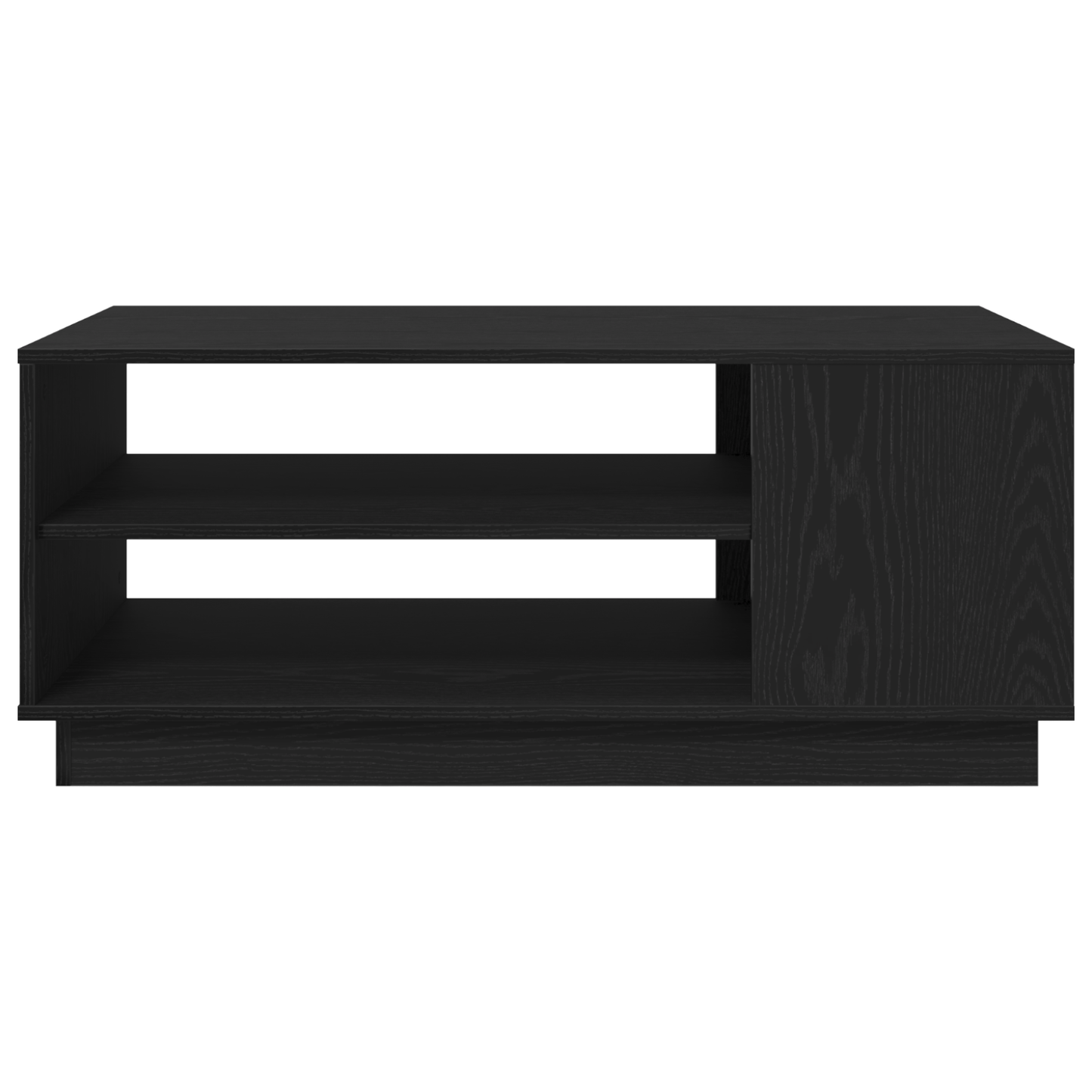 Sort Eg Sofabord 102X55X43 Cm Lavet Af Konstrueret Træ