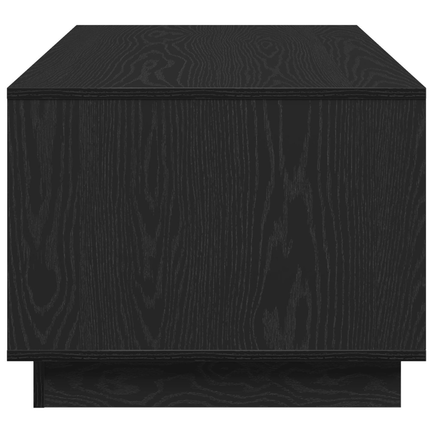 Sort Eg Sofabord 102X55X43 Cm Lavet Af Konstrueret Træ
