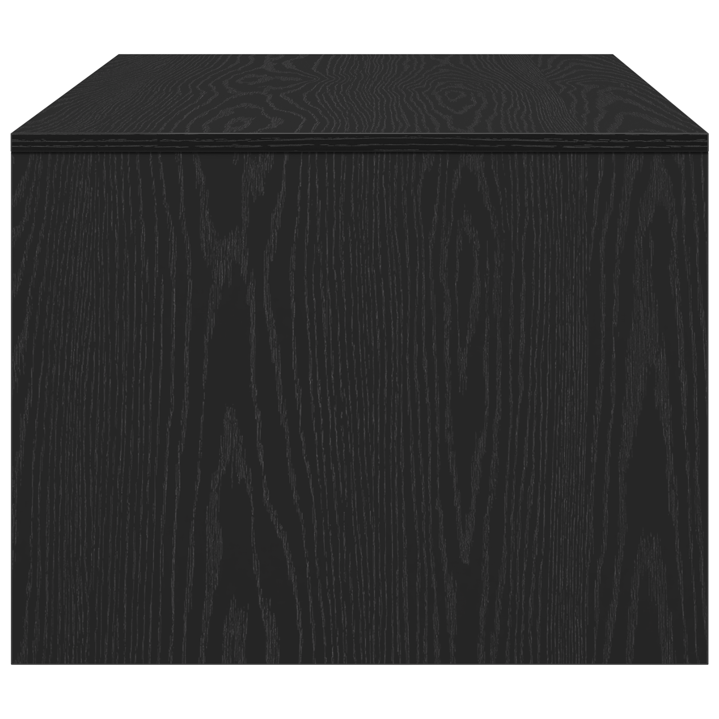 Sort Eg Kaffebord 102X55X43.5 Cm Fremstillet Af Sammenpresset Træ