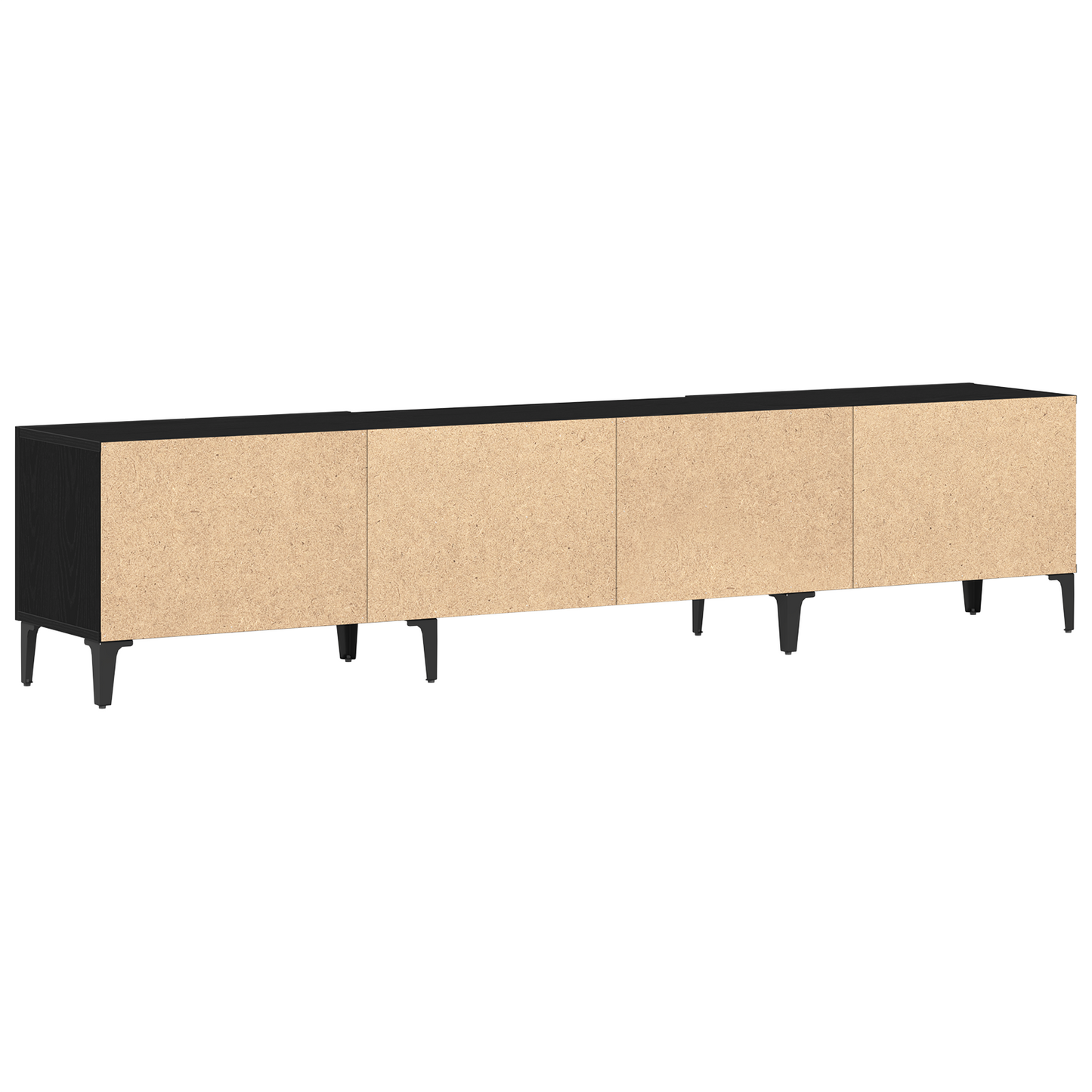 Tv-Skab Sort Eg 180 X 31.5 X 40 Cm Konstrueret Træ