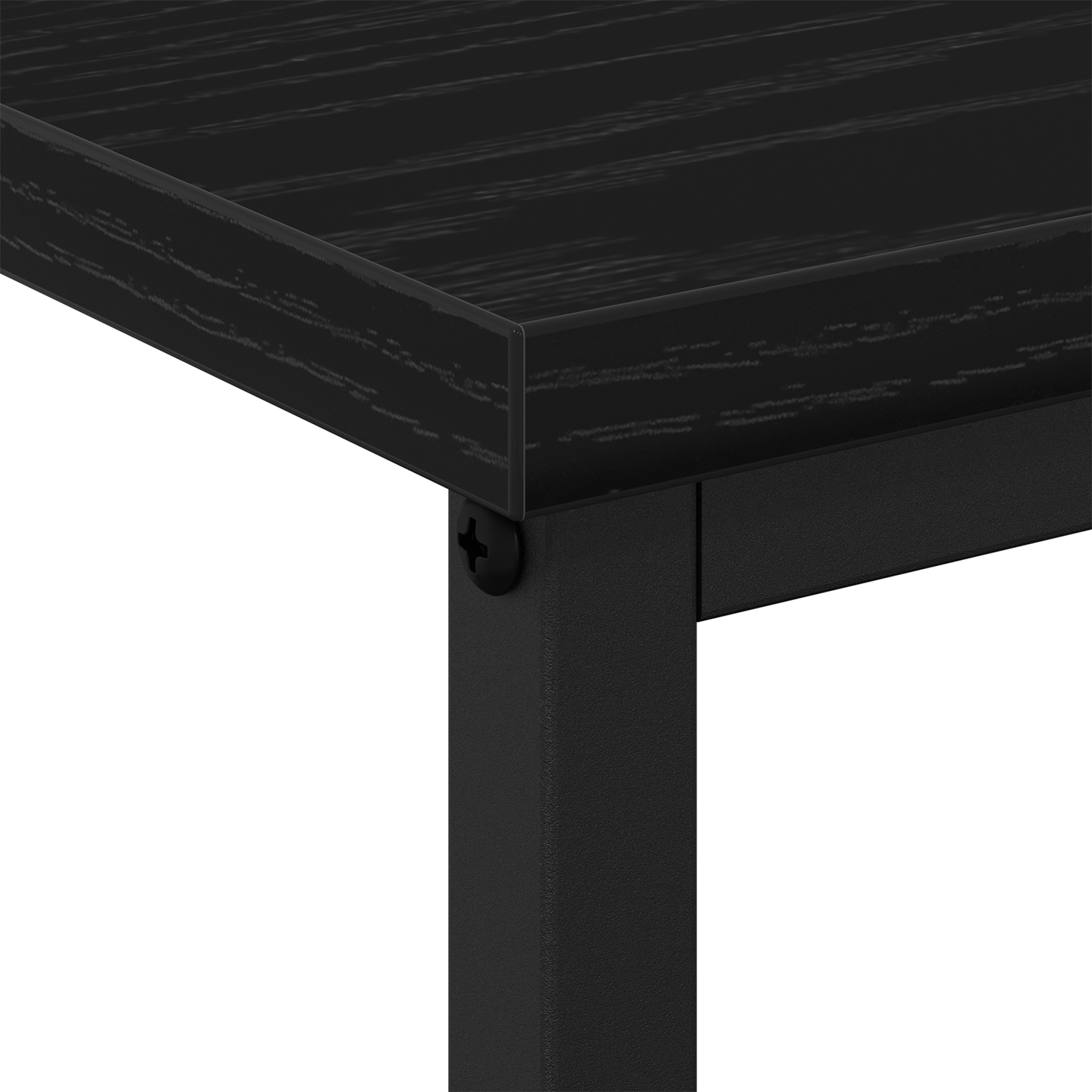 Sengeborde 2 Stk Sort Eg 41X31X80 Cm Ingeniørtræ