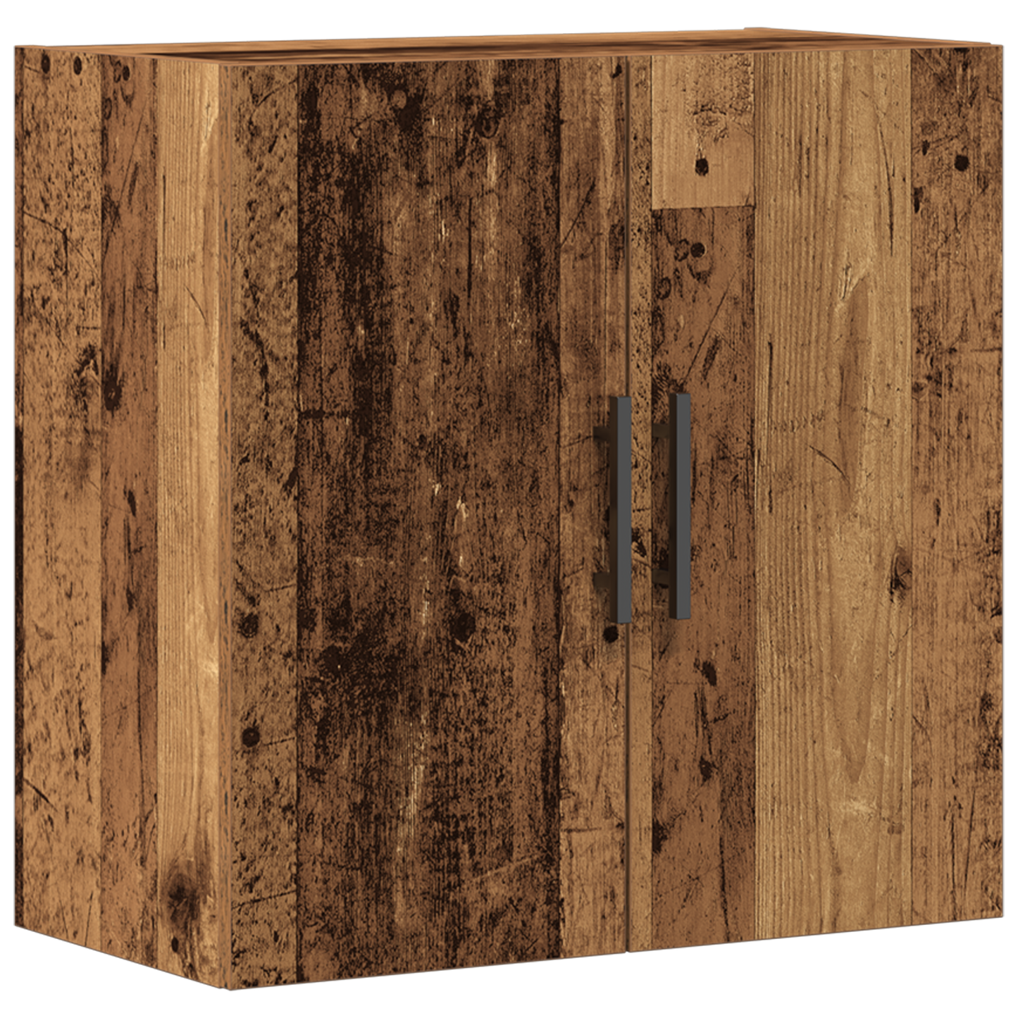 Vægmonteret Skab Gammelt Træ 60X31,5X60 Cm Ingeniørtræ