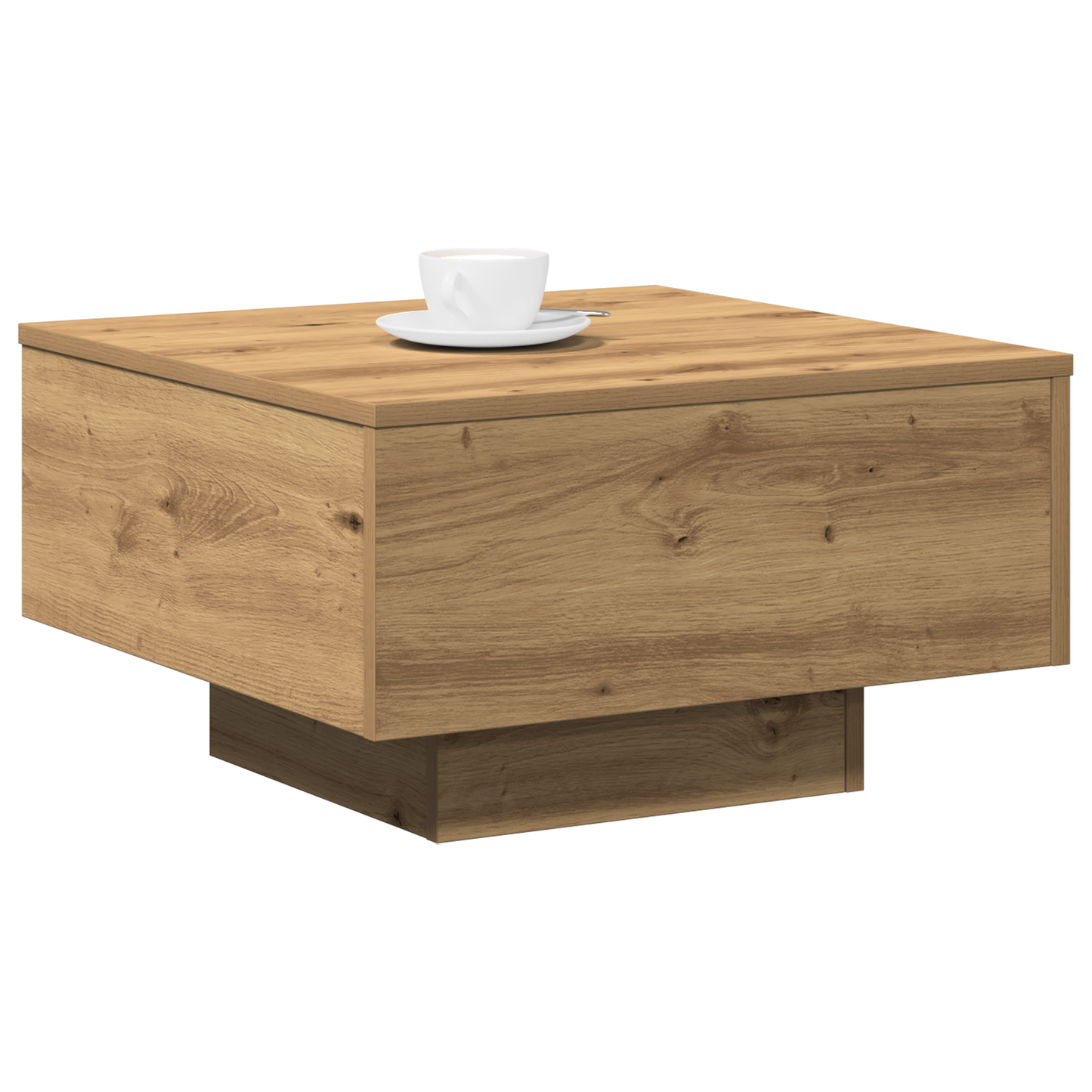 Sofabord Artisan Eg 55X55X31 Cm Lavet Af Træ