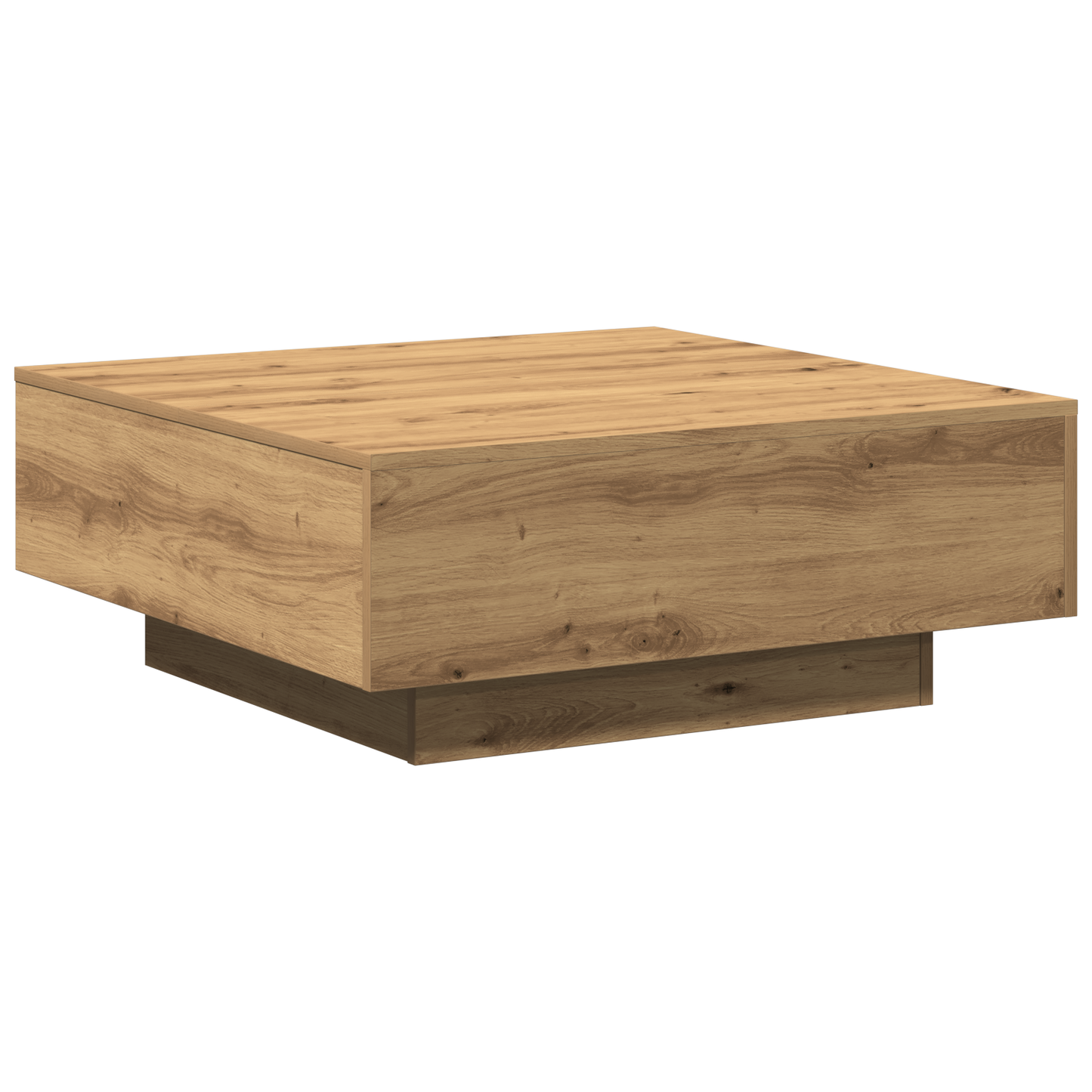 Sofabord Artisan Egetræ 80X80X31 Cm Ingeniørt Træ