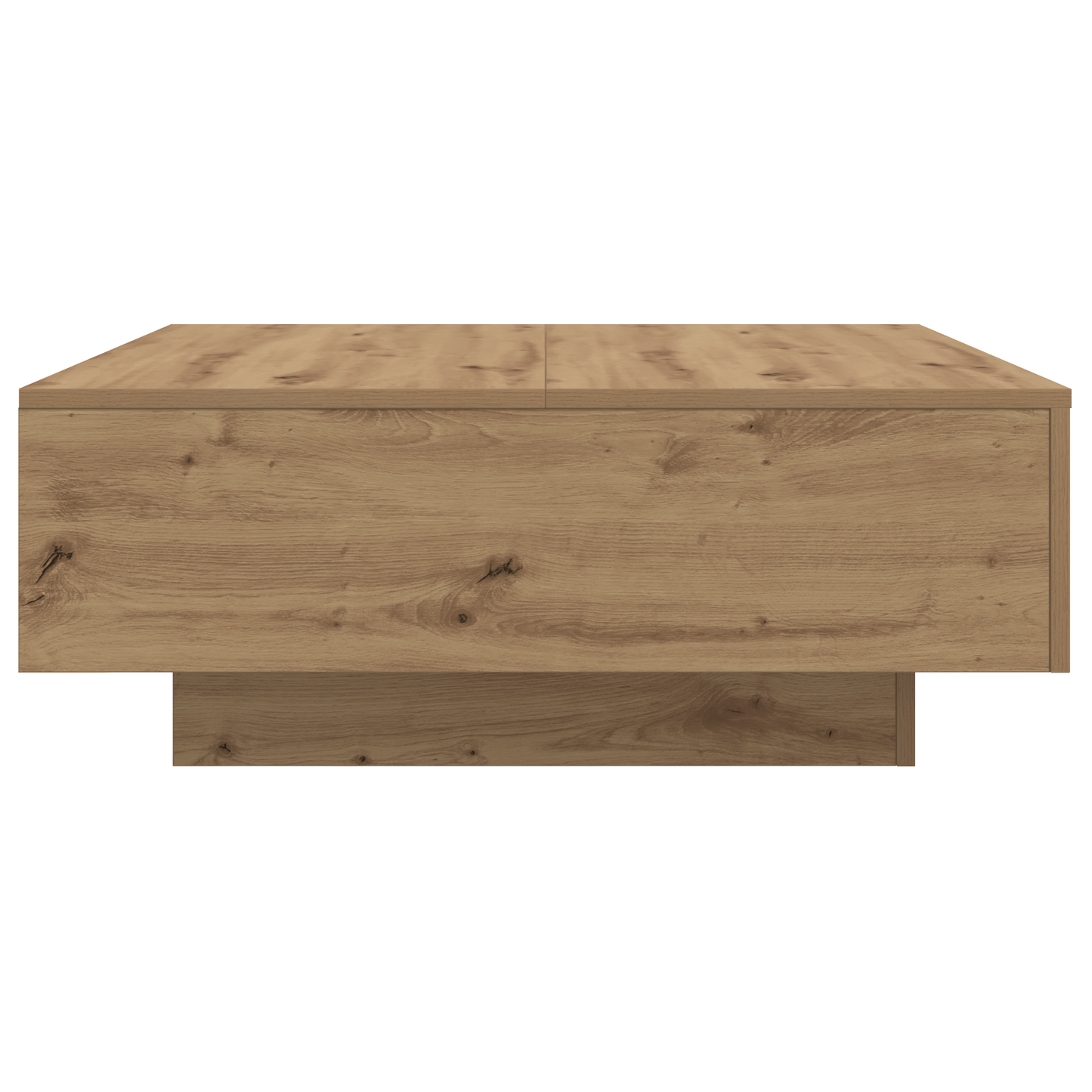 Sofabord Med Led-Lys Artisan Eg 80X80X31 Cm