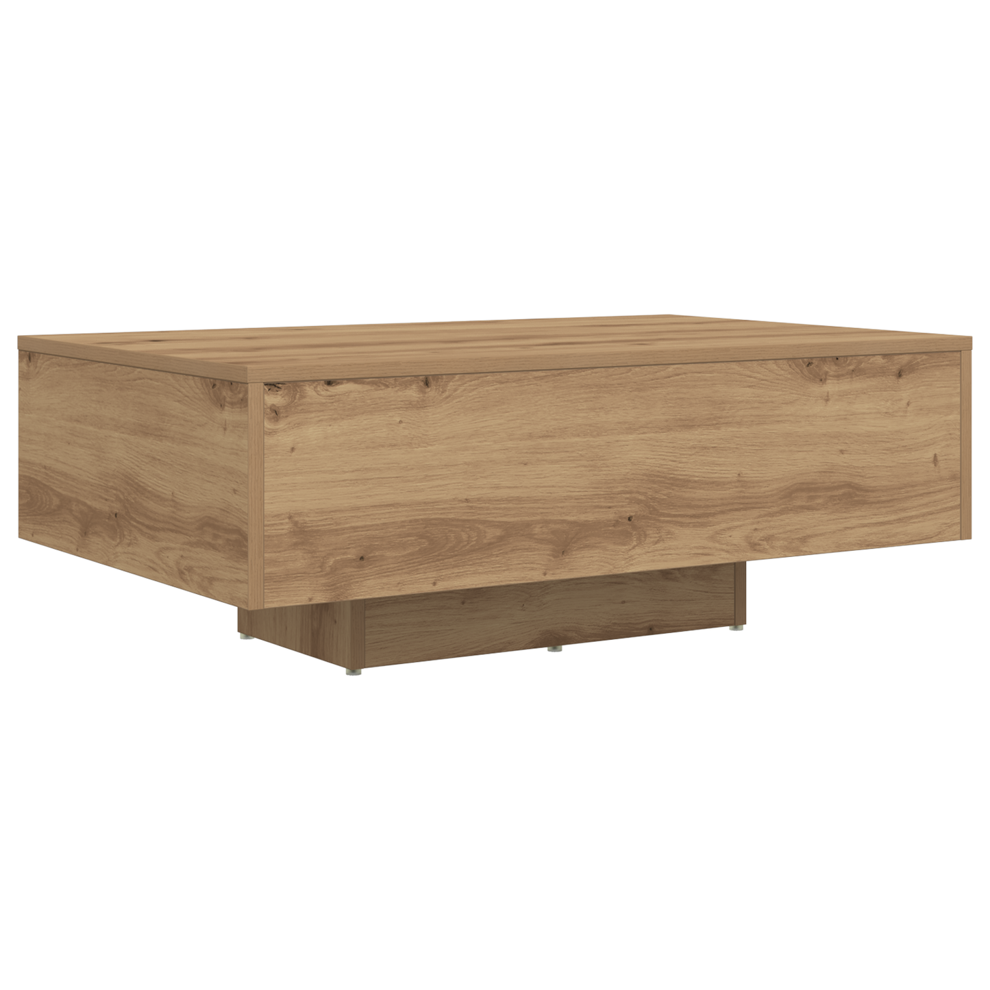 Kaffebord Med Led-Lys Artisan Eg 85X55X31 Cm