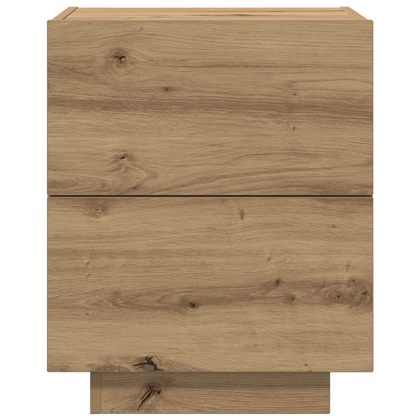 Sengeborde Med Led-Lys 2 Stk Artisan Eg 45X40X55 Cm