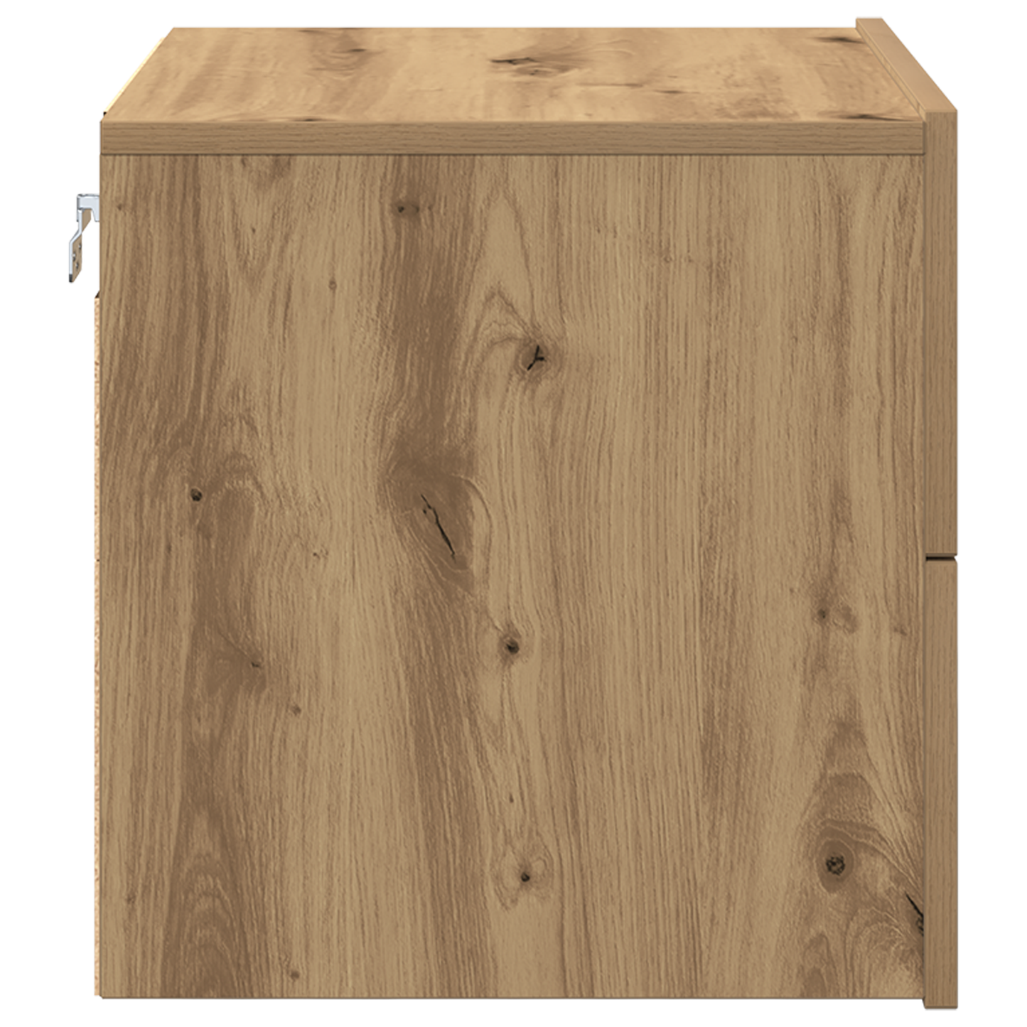 Sengebord Med Led Væghængt Artisan Eg 50X39X41 Cm