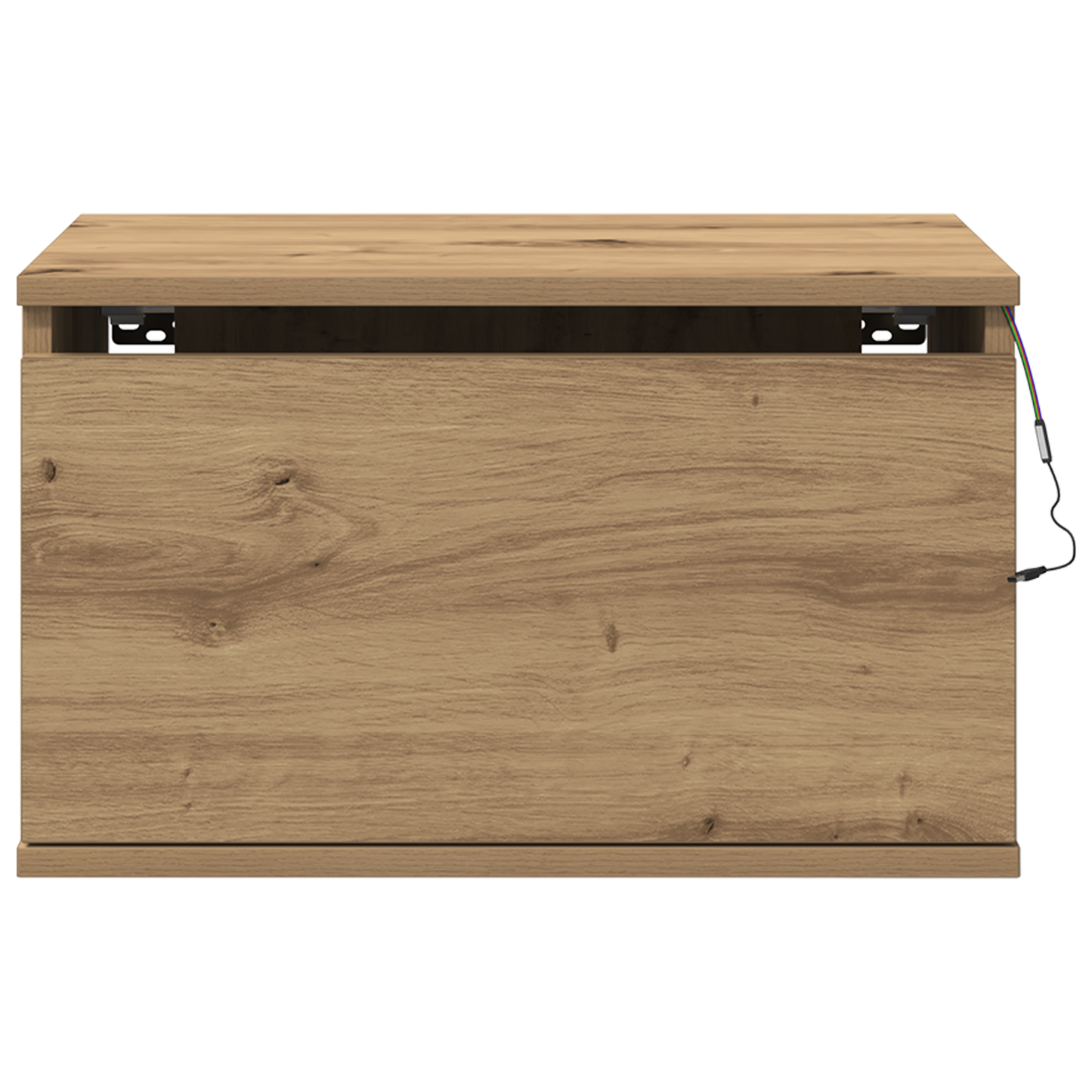 Sengebord Med Led Vægbeslag Artisan Eg 50X36X30 Cm