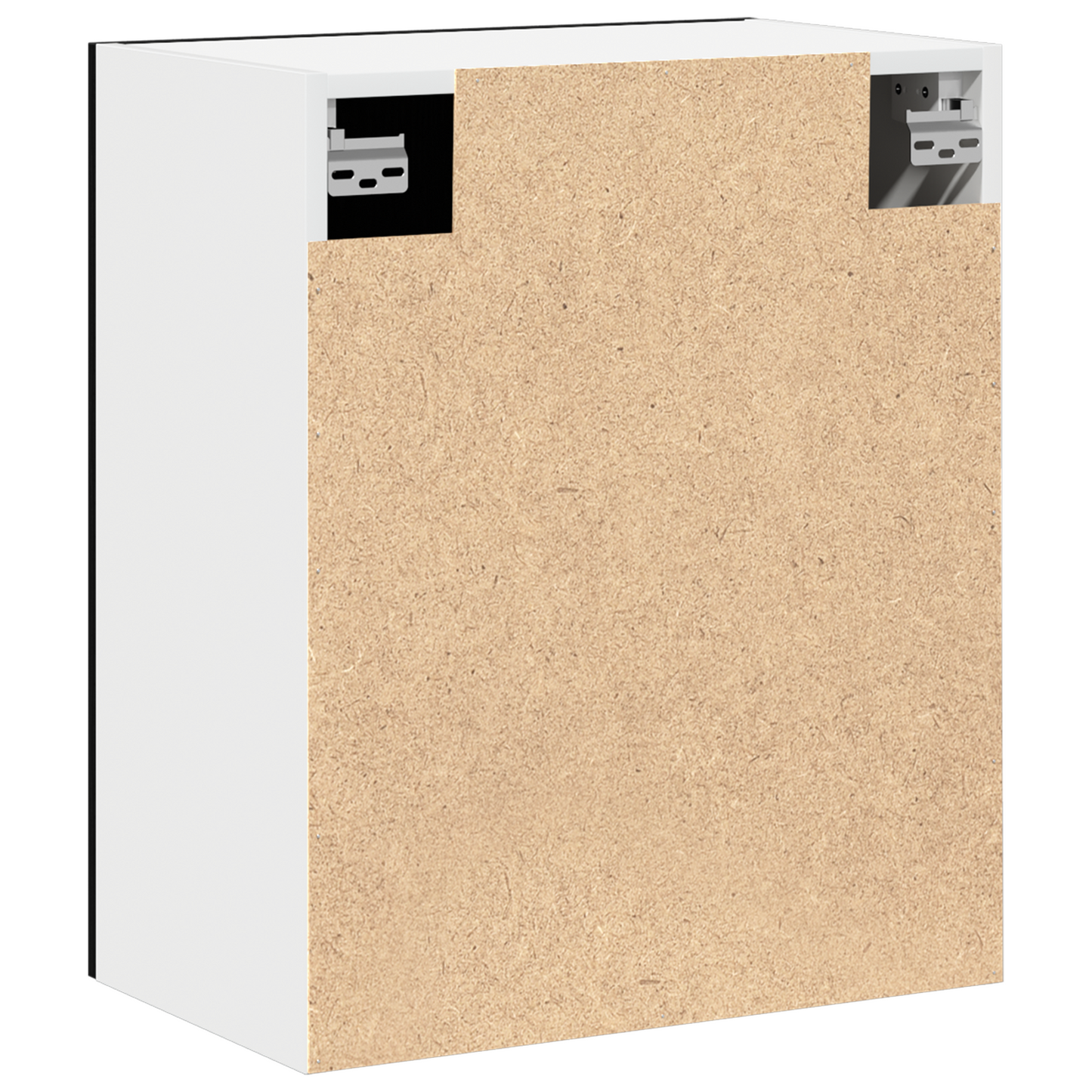 Hængende Skabe - 2 Pak - Sort Eg, 100X31X60 Cm - Fremstillet Af Konstrueret Træ