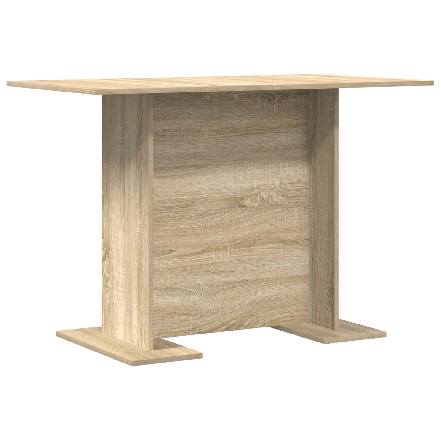 Spisebord Sonoma Eg 110X60X75 Cm Konstrueret Træ