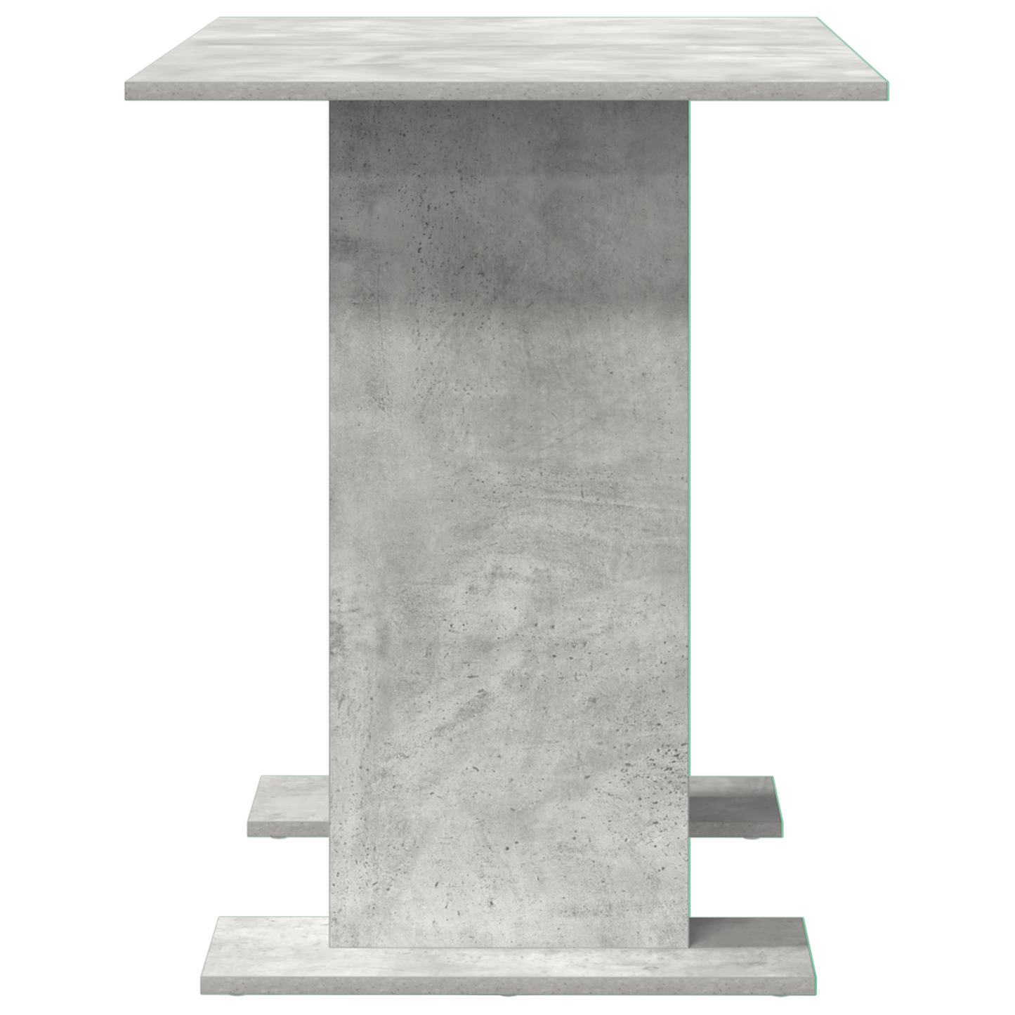 Spisebord Beton Grå 110X60X75 Cm Konstrueret Træ
