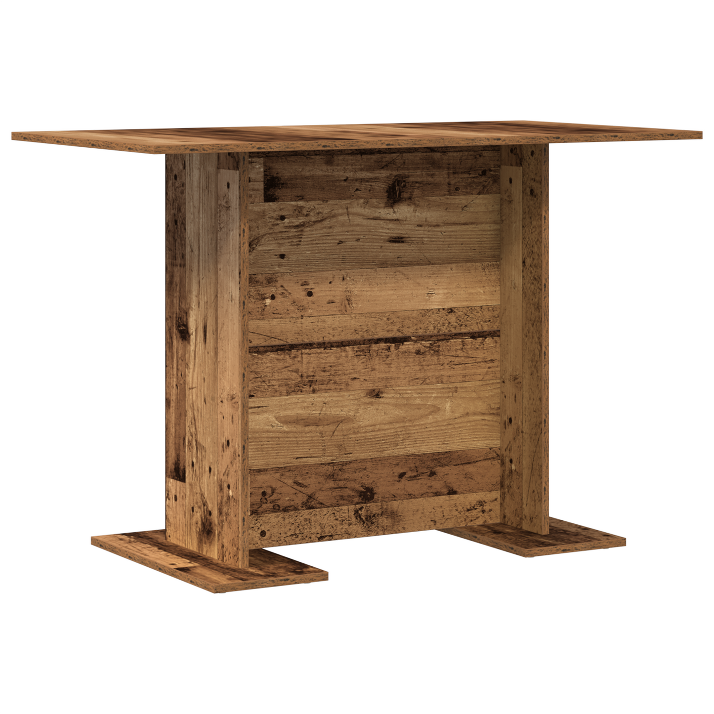 Spisebord Gammelt Træ 110X60X75 Cm Konstrueret Træ