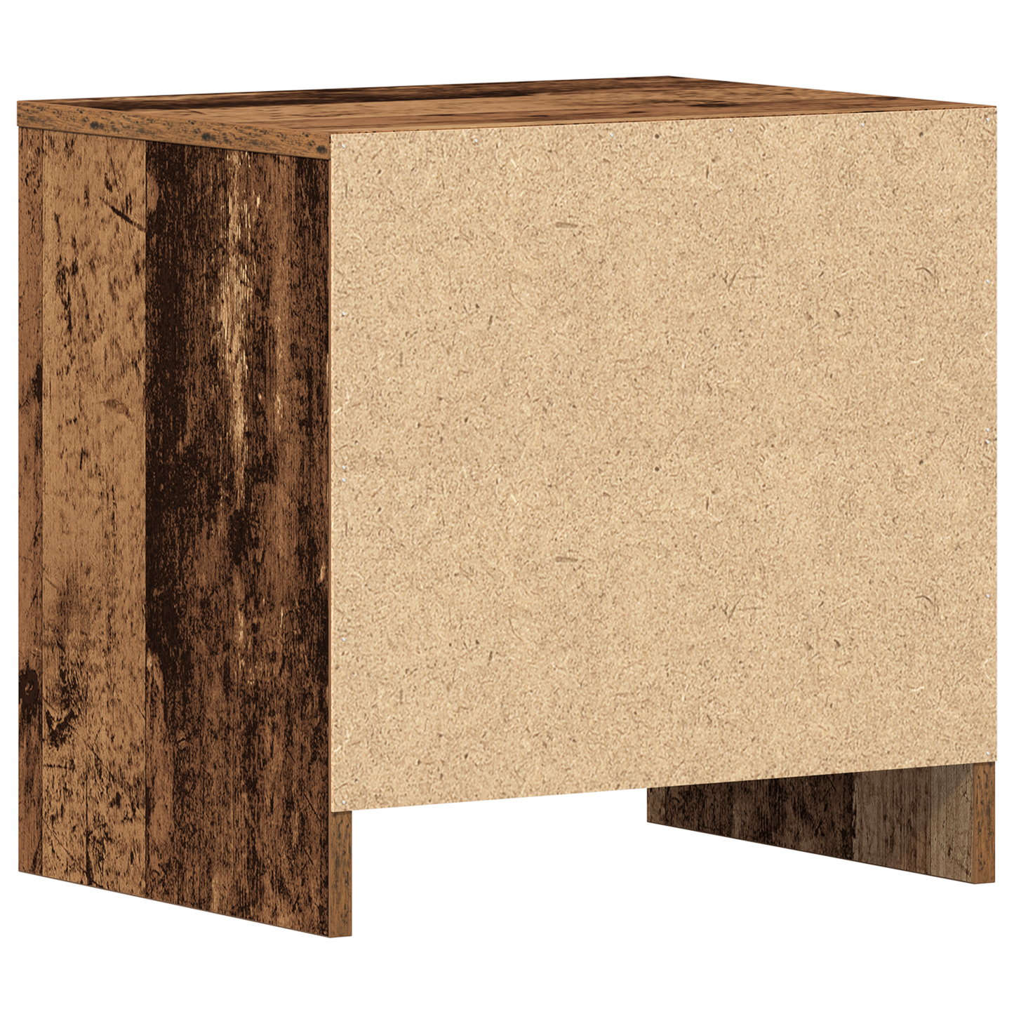 Sengebord 2 Stk Gammelt Træ 45X34X44,5 Cm Konstrueret Træ
