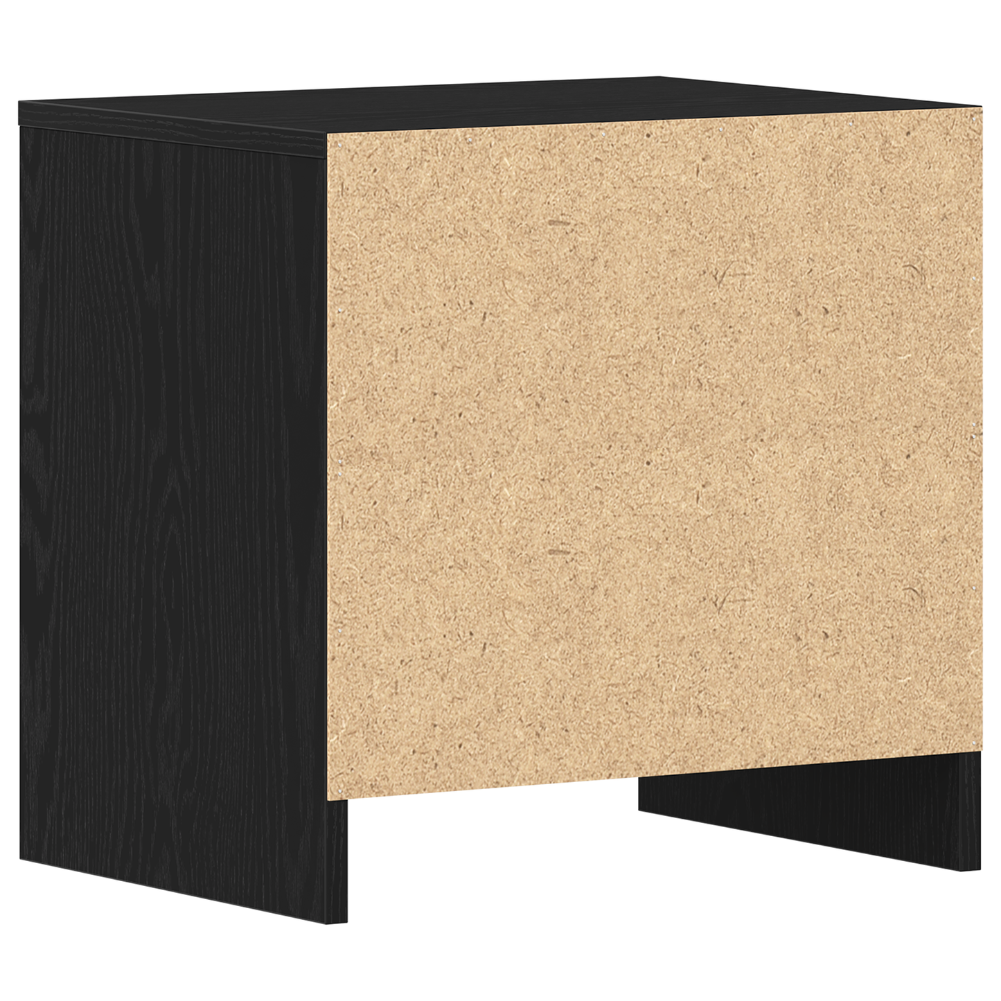 Natbord Sort Eg 45X34X44,5 Cm Konstrueret Træ