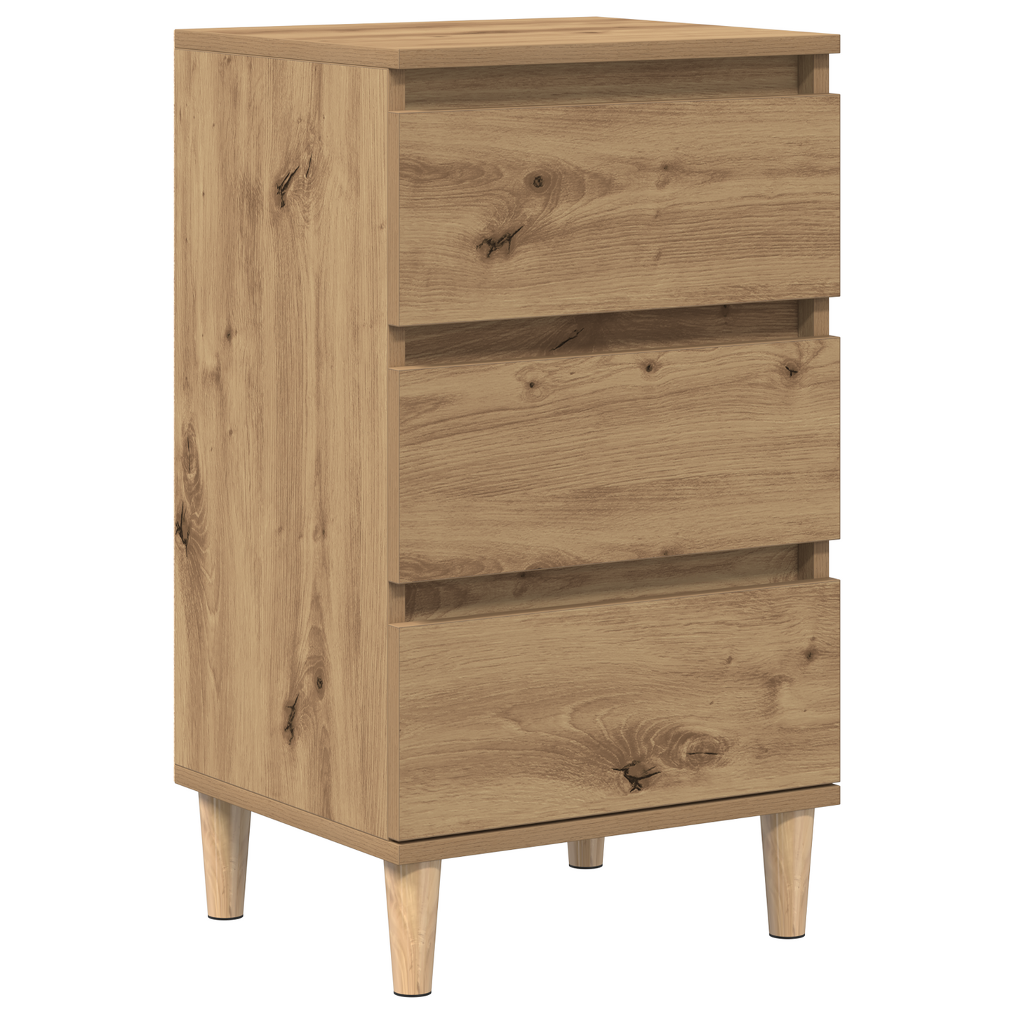 Sengebord Artisan Eg 40X35X70 Cm Konstrueret Træ
