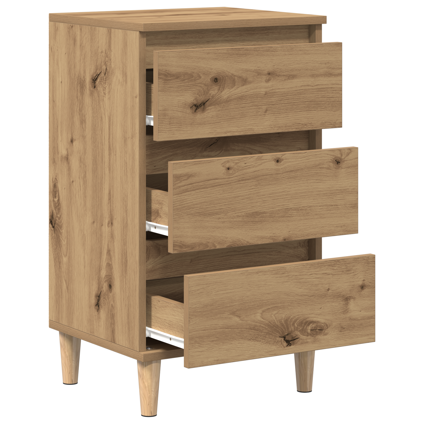Sengebord Artisan Eg 40X35X70 Cm Konstrueret Træ