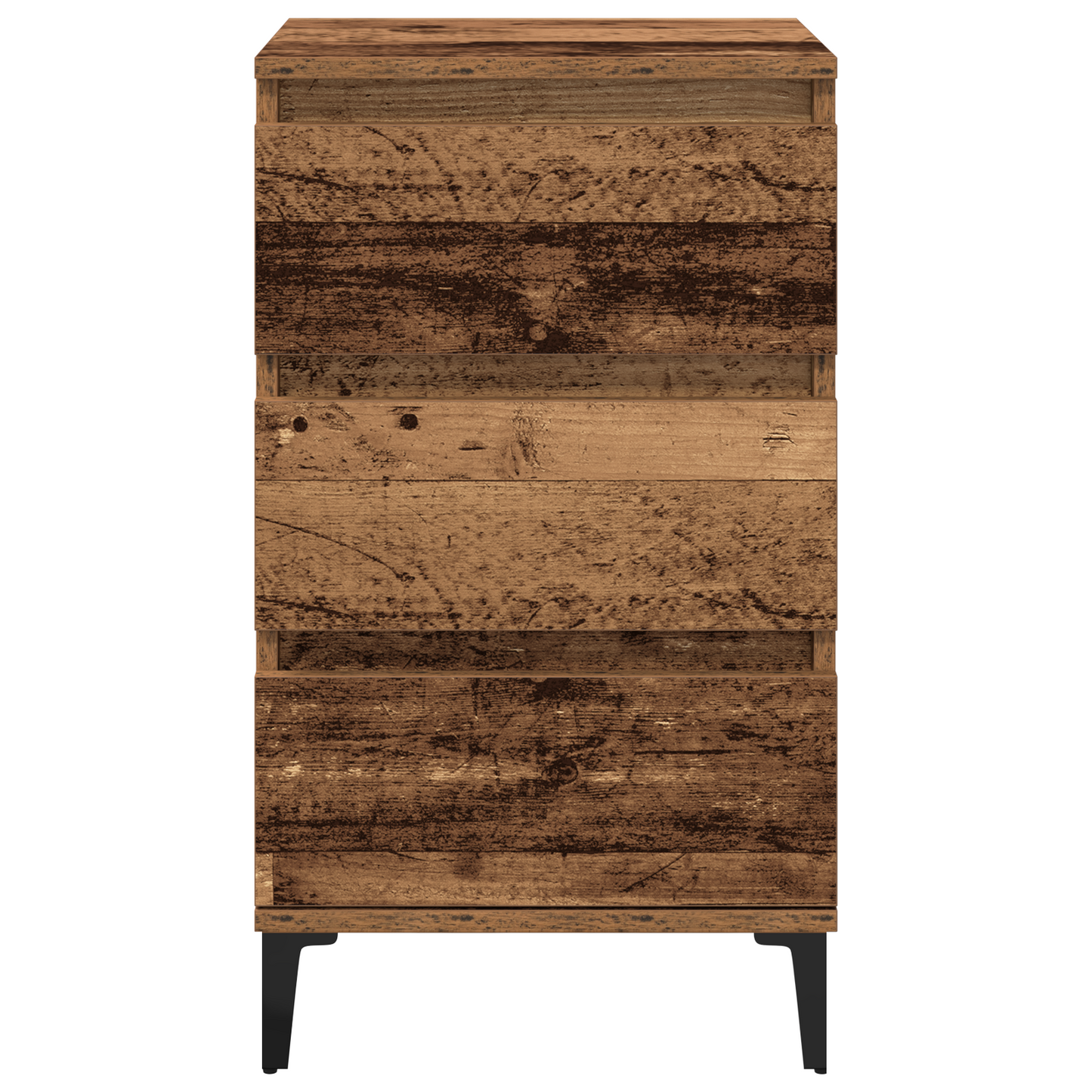 Sengebord Gammelt Træ 40X35X70 Cm Ingeniørtræ