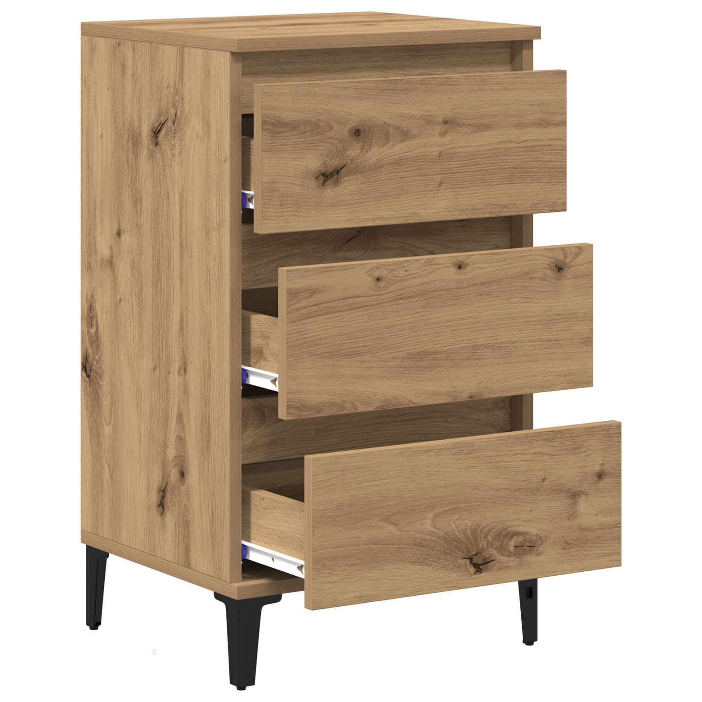 Sengebord Artisan Eg 40X35X70 Cm Konstrueret Træ