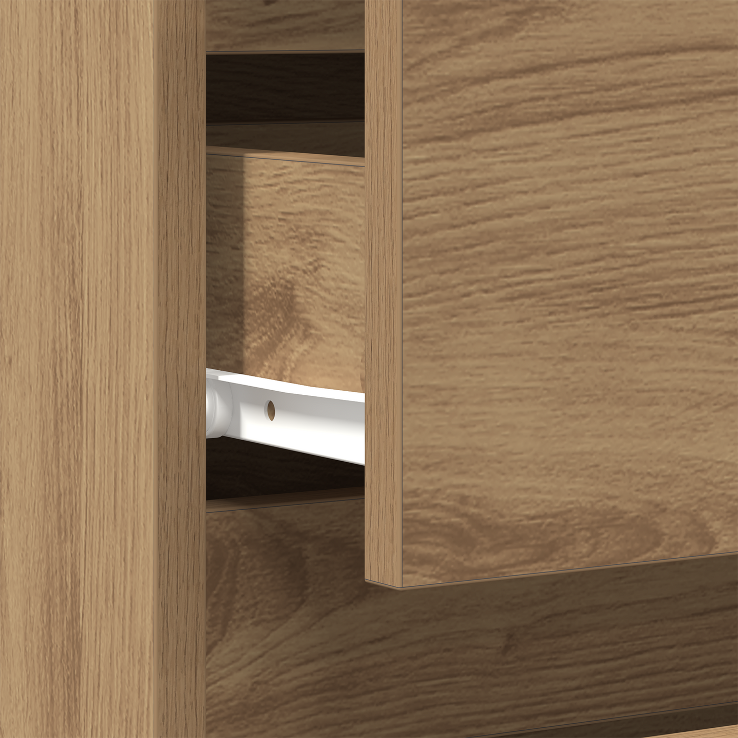 Sengeborde 2 Stk Artisan Eg 40X35X50 Cm Konstrueret Træ