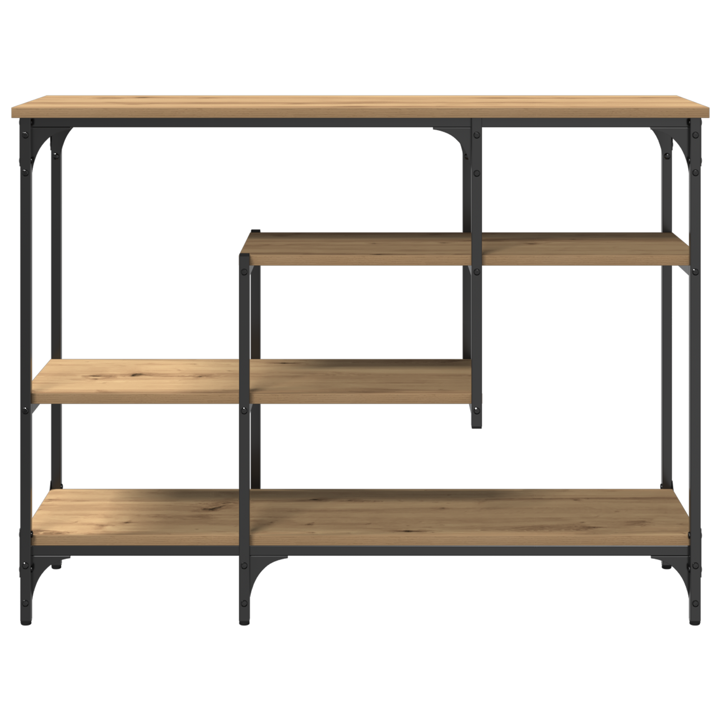Konsolbord Artisan Eg 100X35X75 Cm Ingeniørtræ & Stål