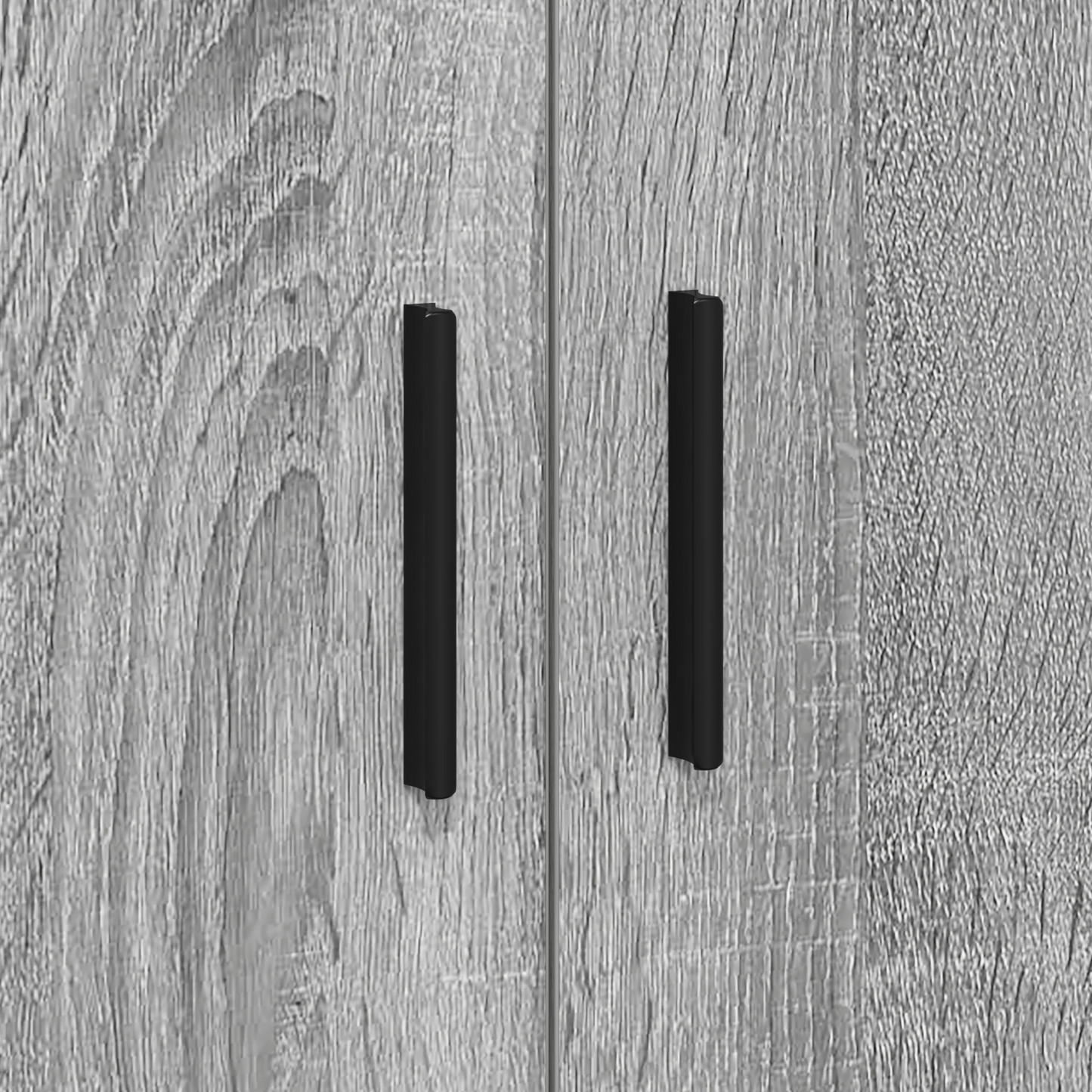 Opbevaringsskab Grå Sonoma 127X41X40 Cm Ingeniørtræ