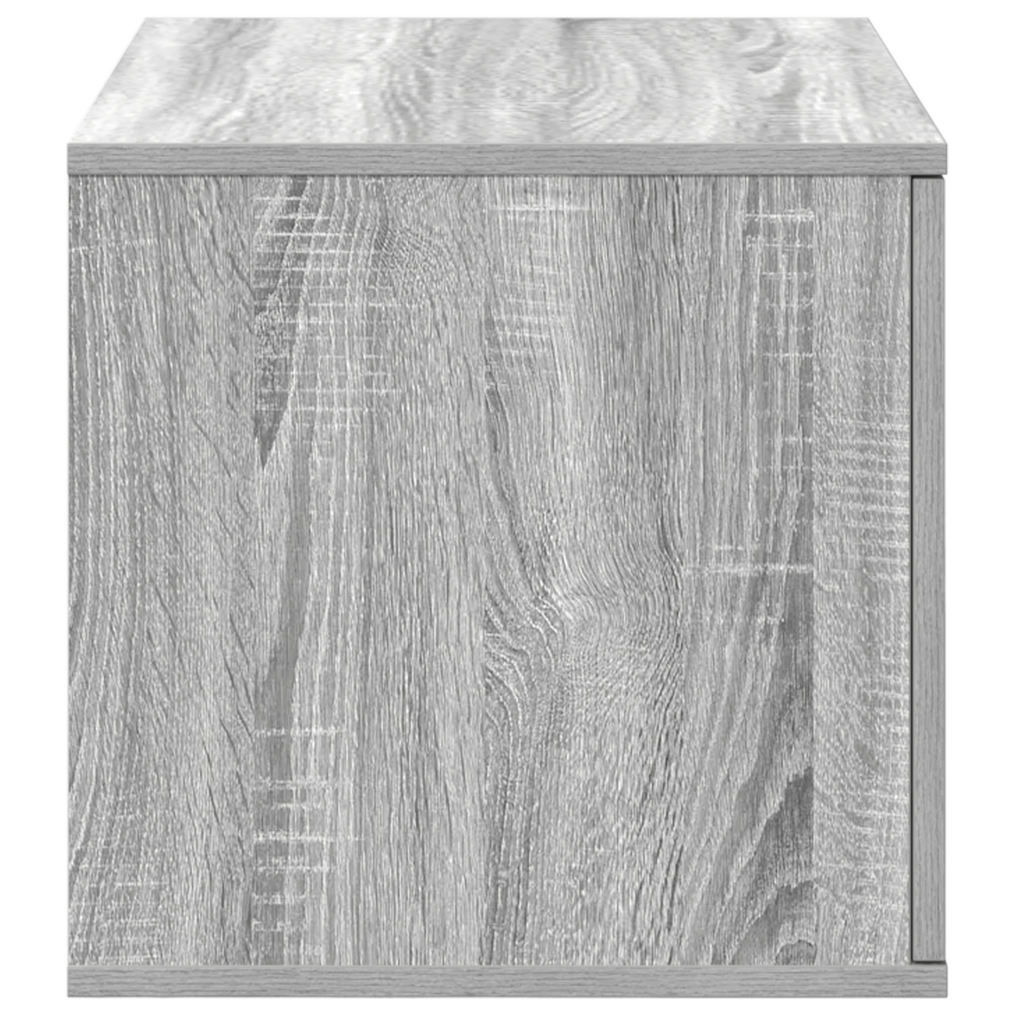 Opbevaringsskab Grå Sonoma 127X41X40 Cm Ingeniørtræ