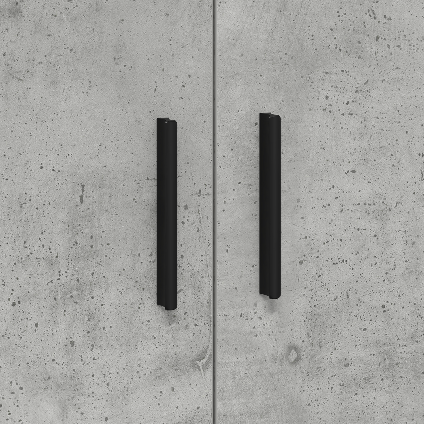 Opbevaringsskab Beton Grå 118X41X40 Cm Ingeniør Træ