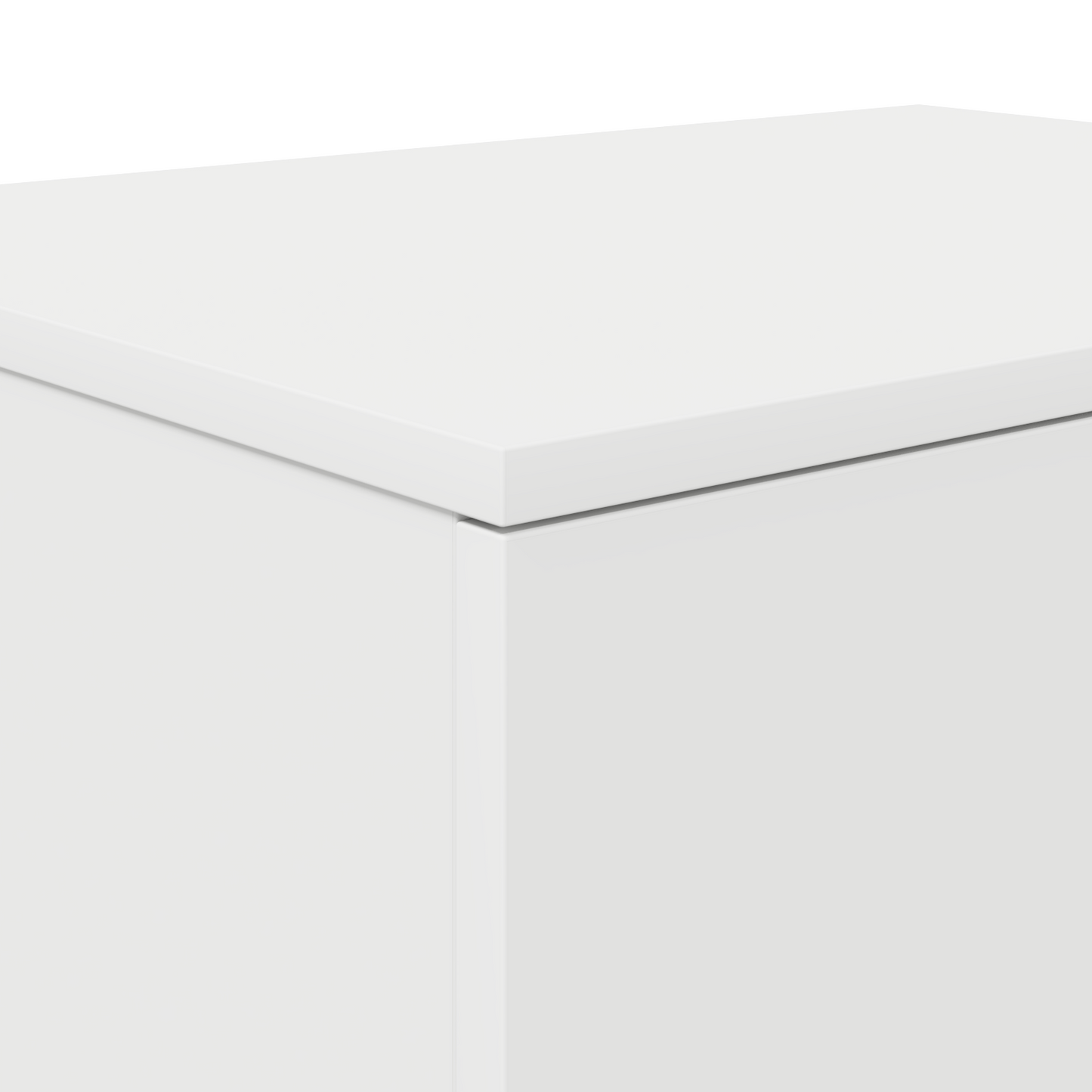 Opbevaringsskab Hvid 108X41X40 Cm Bølgeplade