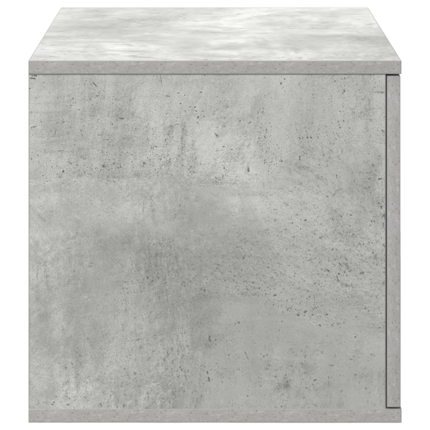 Opbevaringsskab Grå Beton 108X41X40 Cm Lavet Af Træ