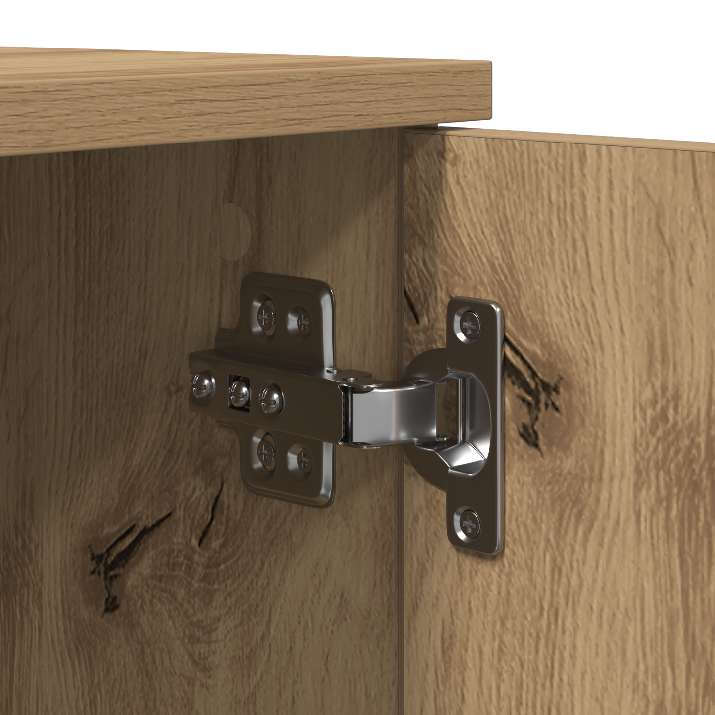 Opbevaringsskab Artisan Eg 108X41X40 Cm Lavet Af Konstrueret Træ