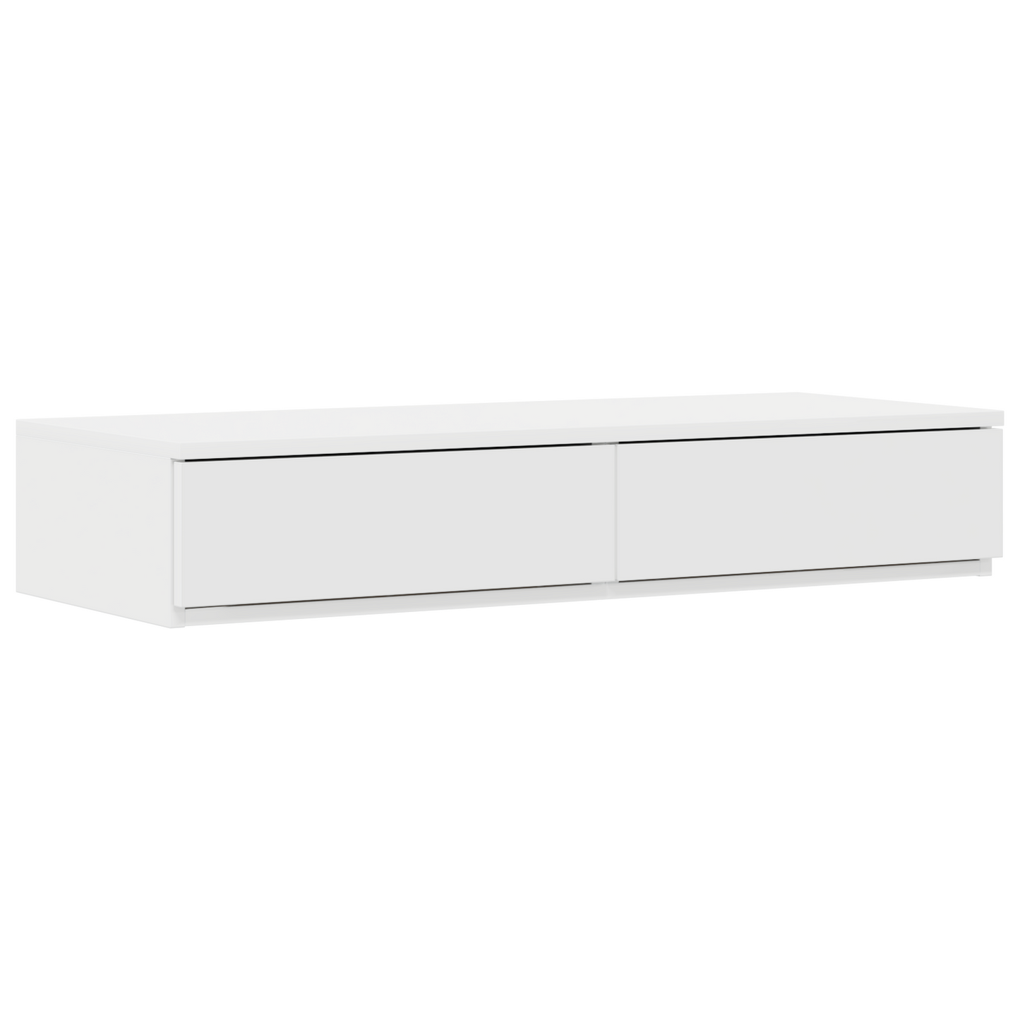 Sengeskuffer Hvid 80X36,5X16,5 Cm Ingeniørtræ
