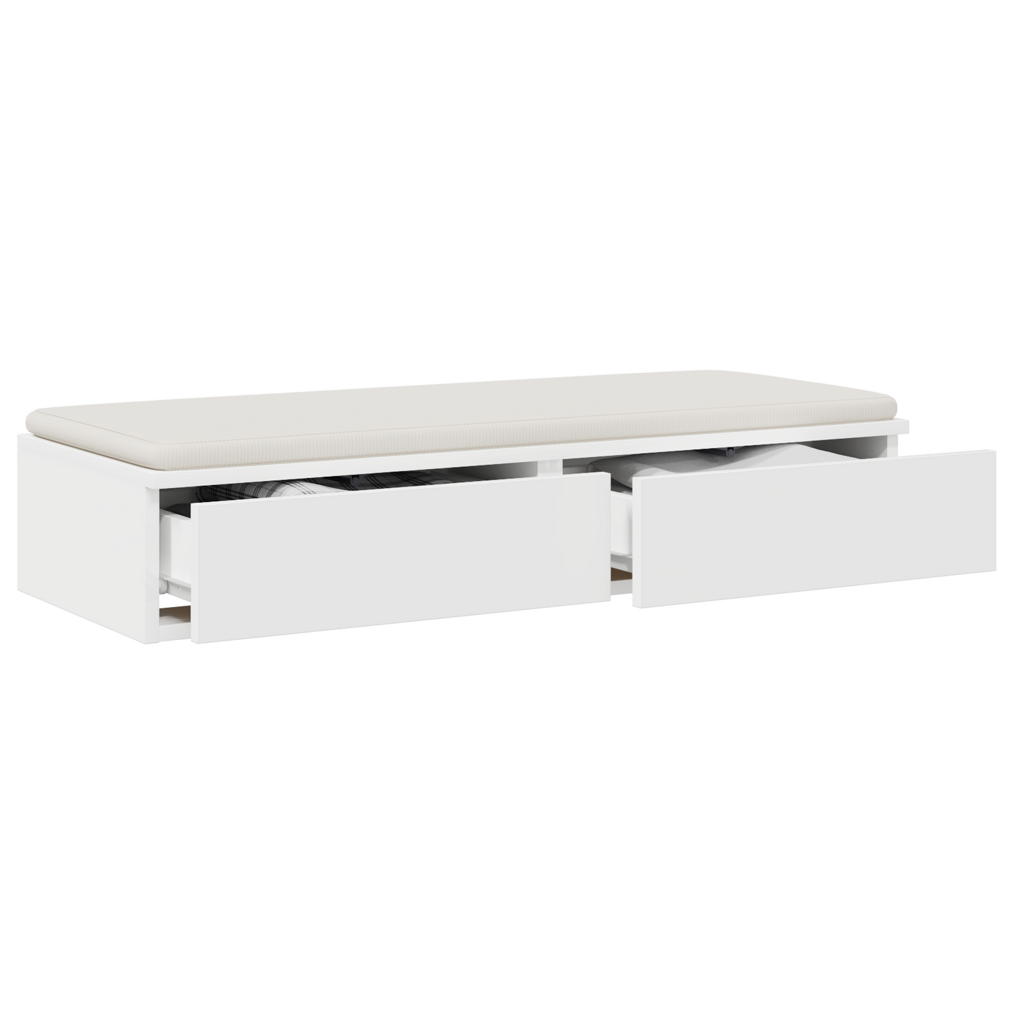 Skuffe Hvid 75 X 36,5 X 16,5 Cm Ingeniørtræ