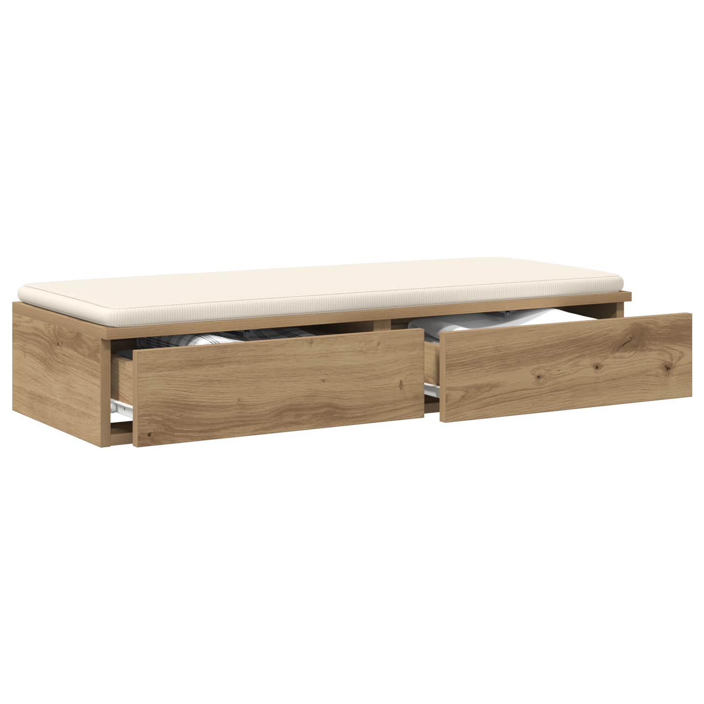 Bedskuffer Artisan Eg 75X36,5X16,5 Cm Ingeniørtræ