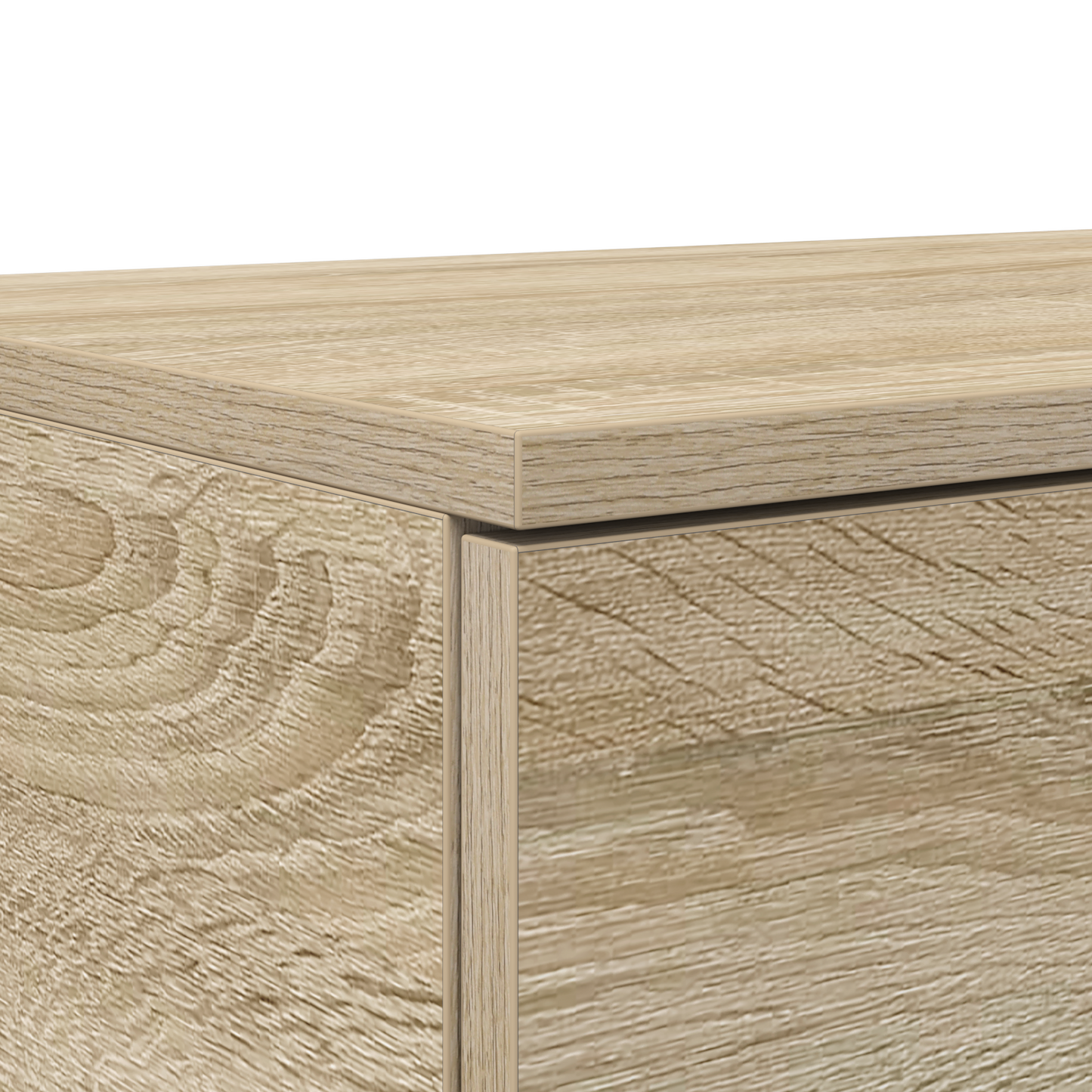 Sengeskuffer I Sonoma Eg 180X36,5X16,5 Cm I Konstrueret Træ