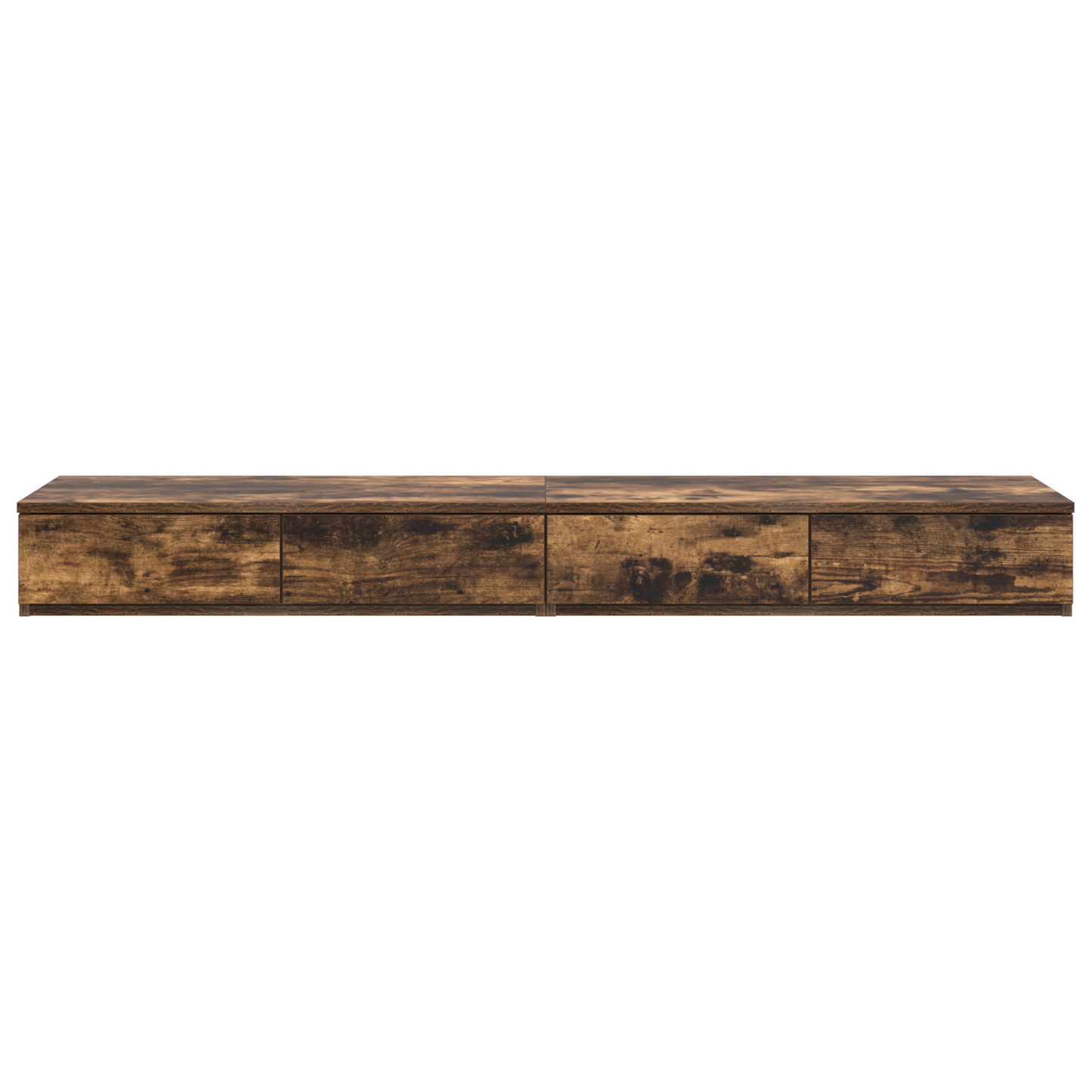 Sengekufferter Røget Eg 135X36,5X16,5 Cm Bygget I Træ