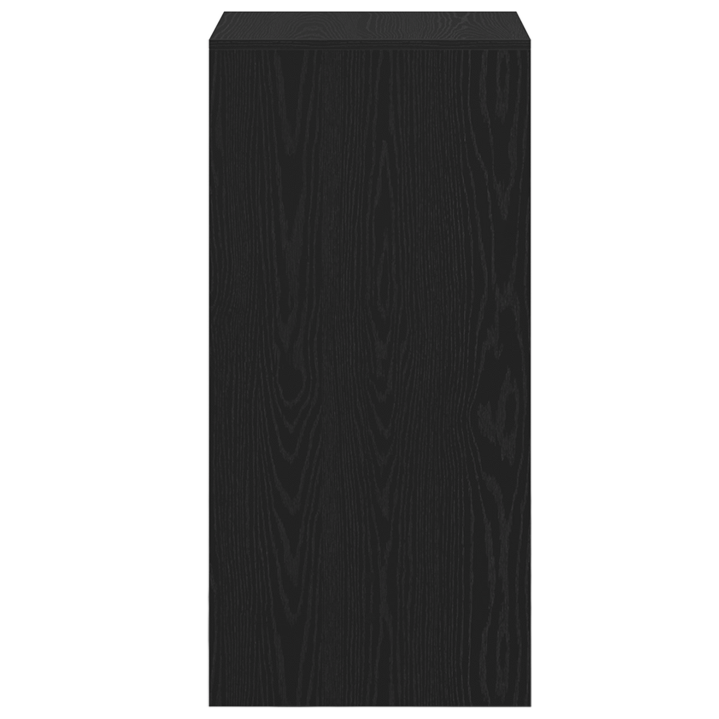 Barbord Sort Eg 51X50X103,5 Cm Ingeniørtræ