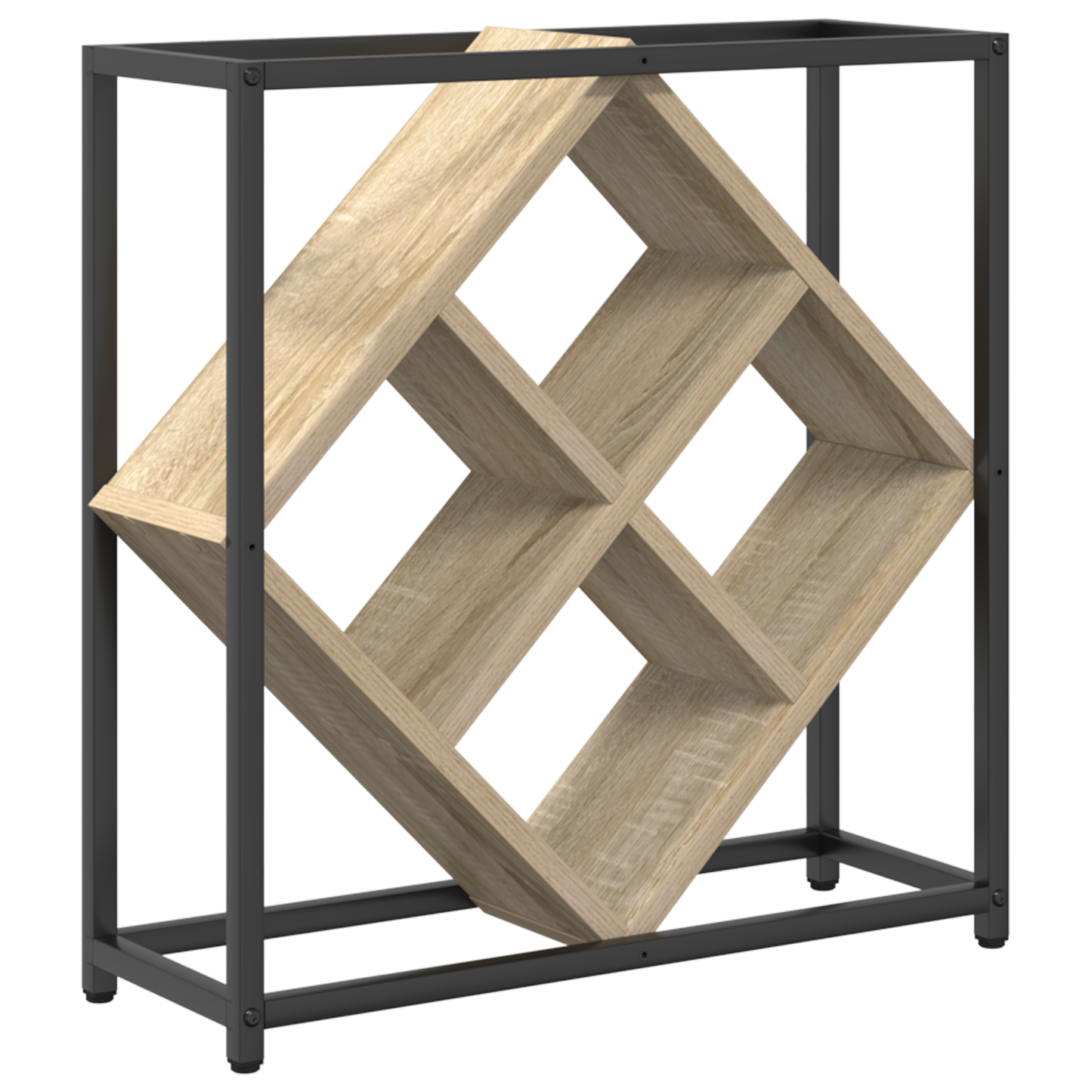 Vinreol Sonoma Eg 51X18X52,5 Cm Ingenieret Træ