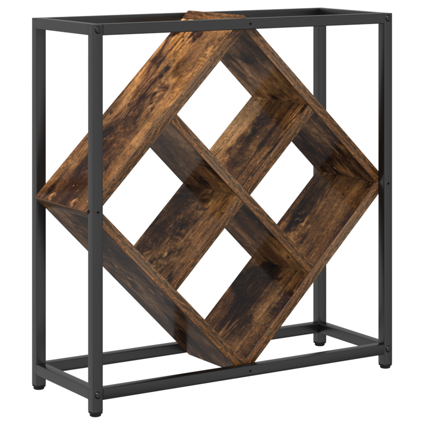 Vinhylde Røget Eg 51X18X52,5 Cm Konstrueret Træ